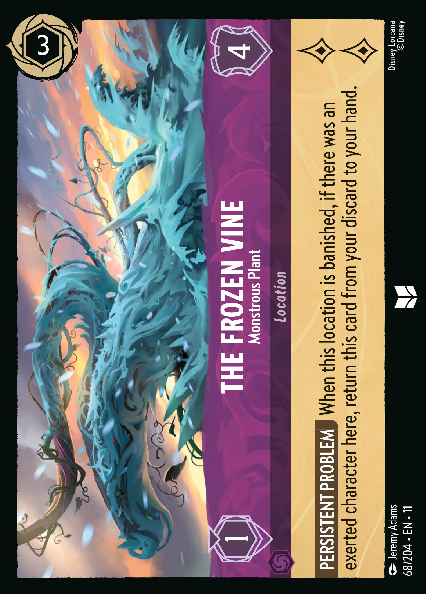 The Frozen Vine - Monstrous Plant (English)