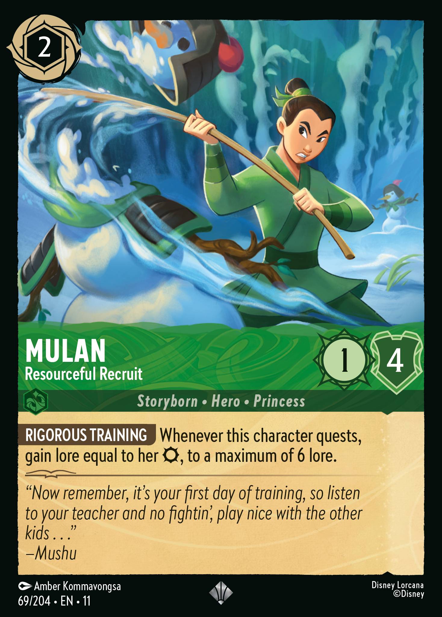 Mulan - Resourceful Recruit (English)