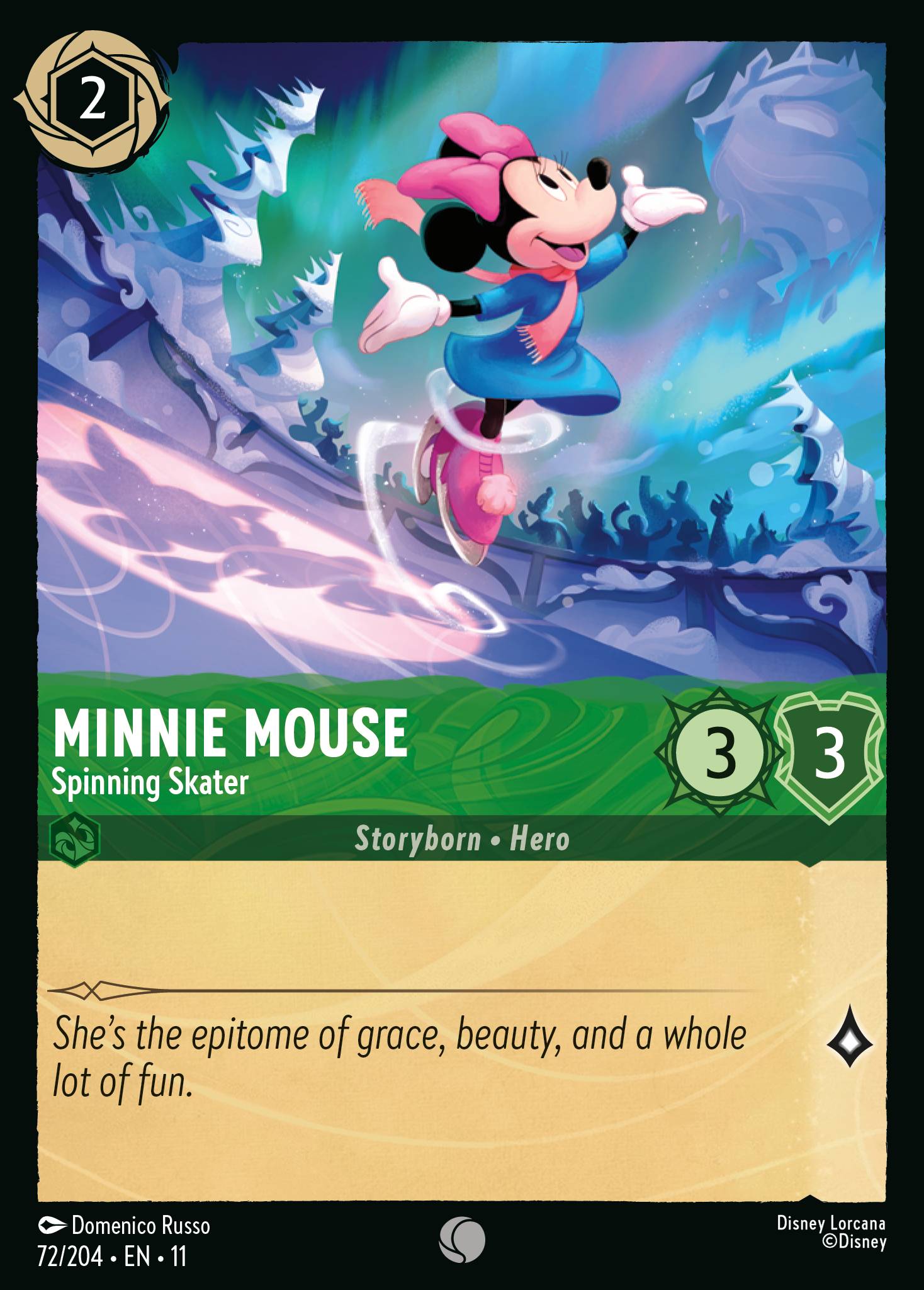 Minnie Mouse - Spinning Skater (English)