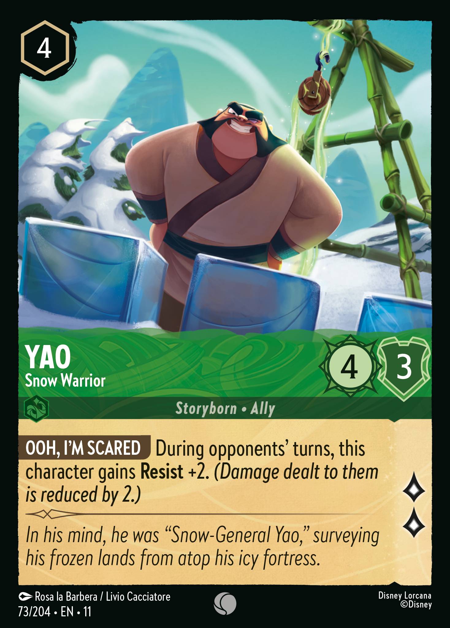 Yao - Snow Warrior (English)