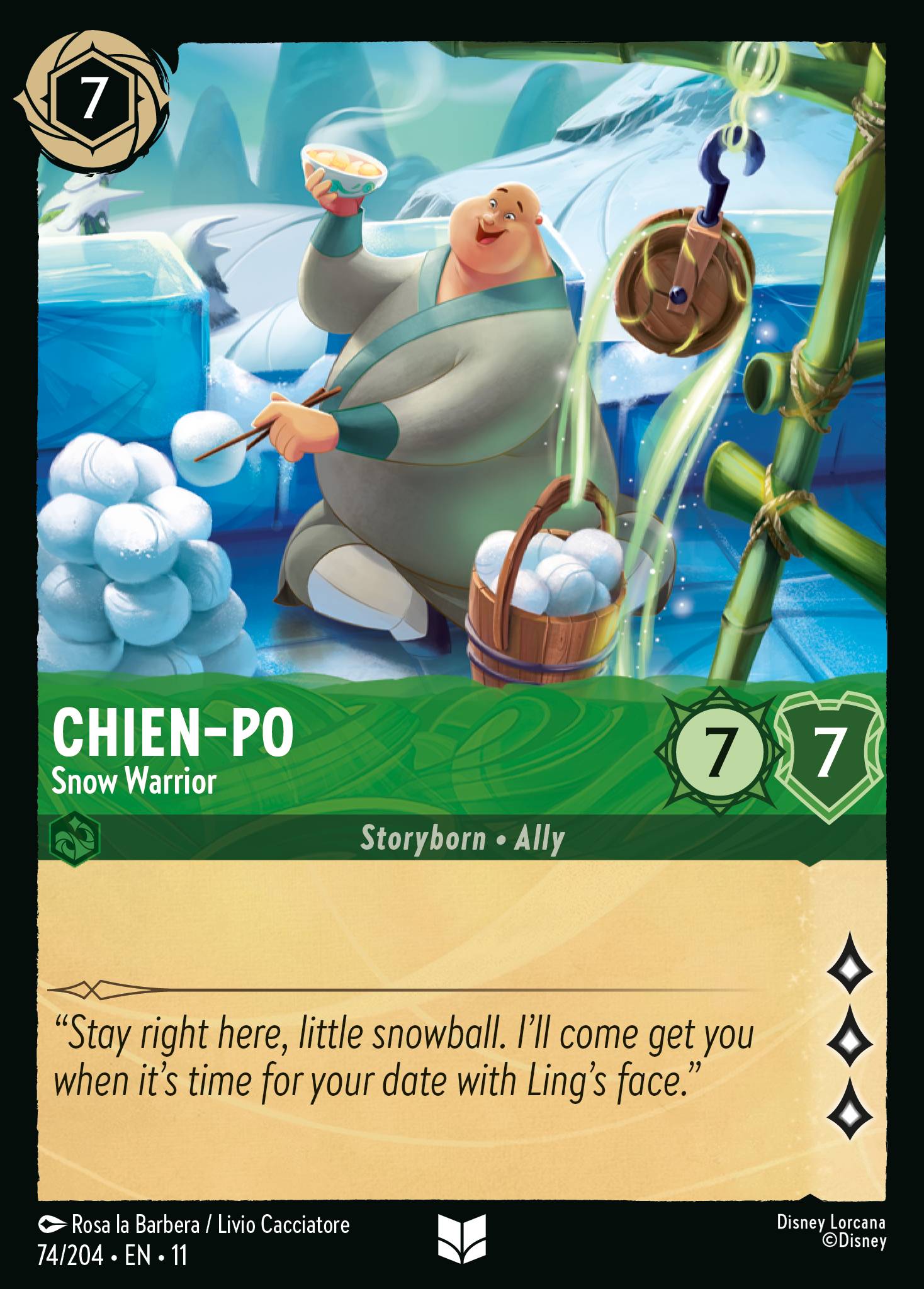 Chien-Po - Snow Warrior (English)