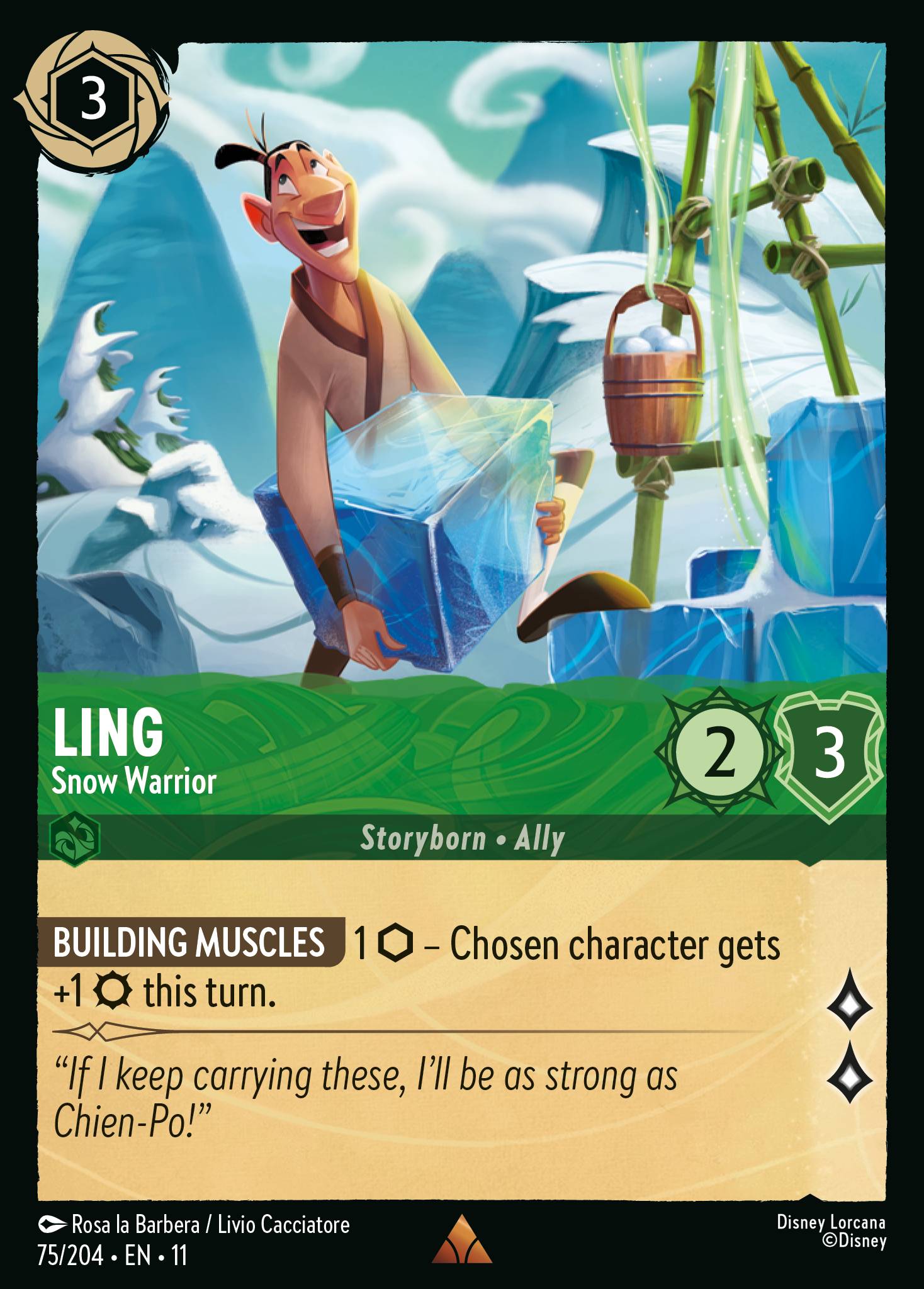 Ling - Snow Warrior (English)
