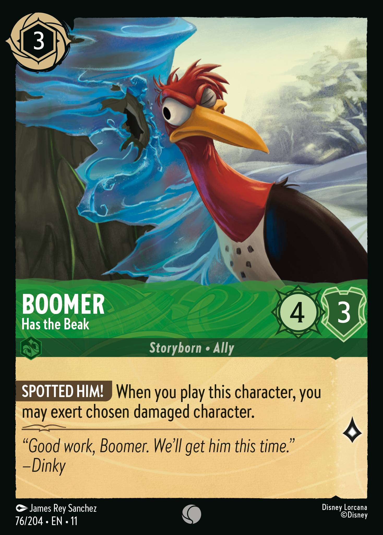 Boomer - Has the Beak (English)