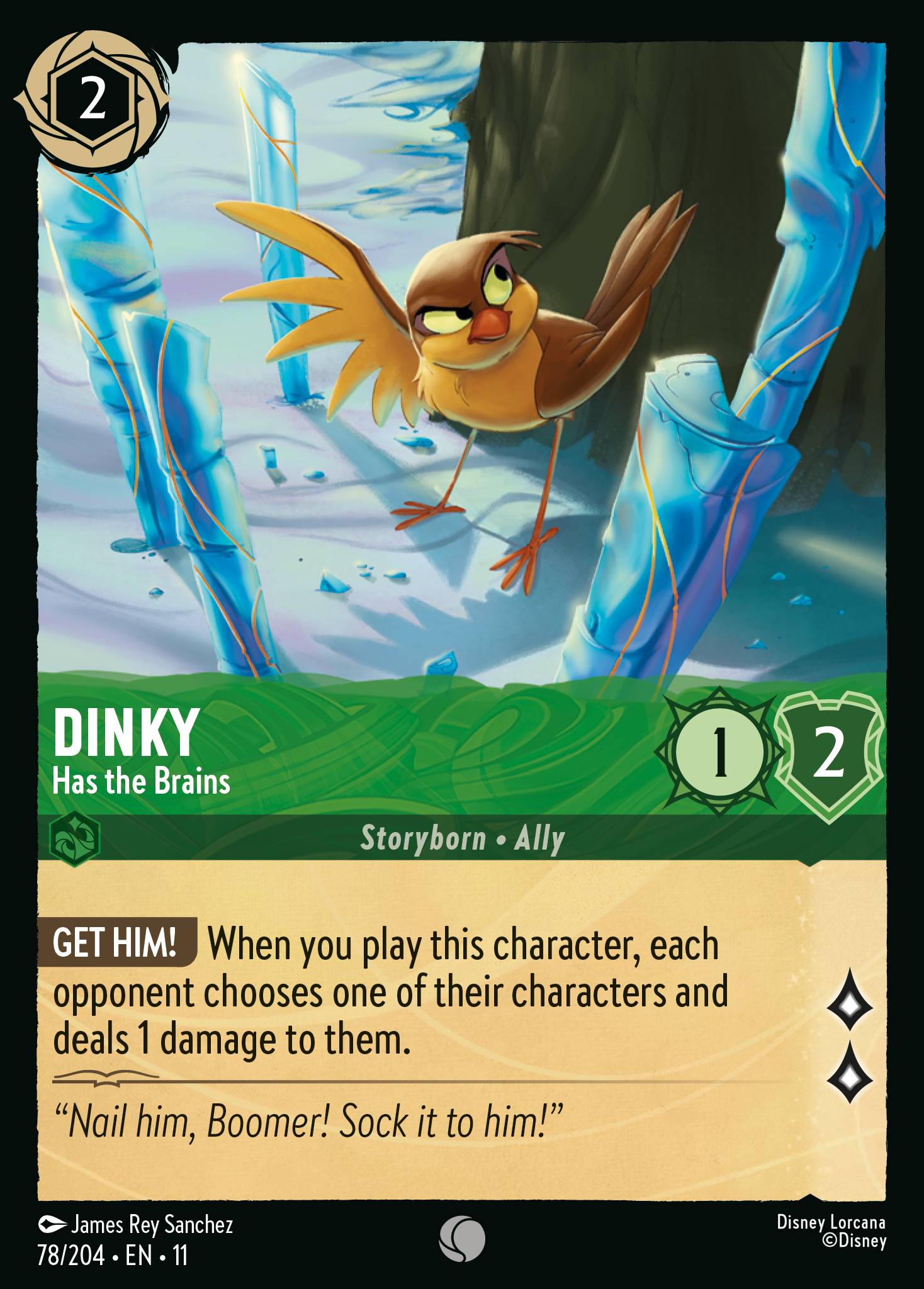Dinky - Has the Brains (English)