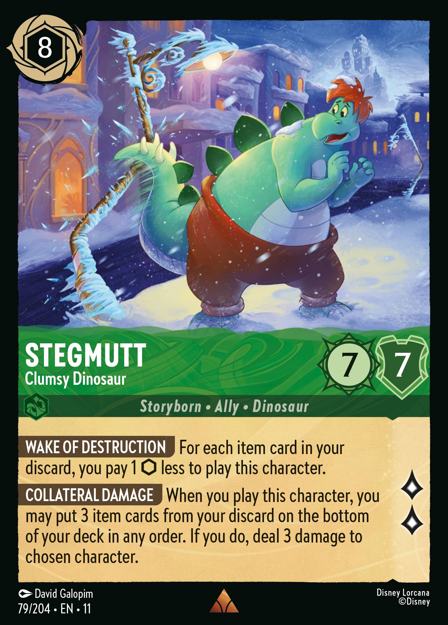 Stegmutt - Clumsy Dinosaur (English)