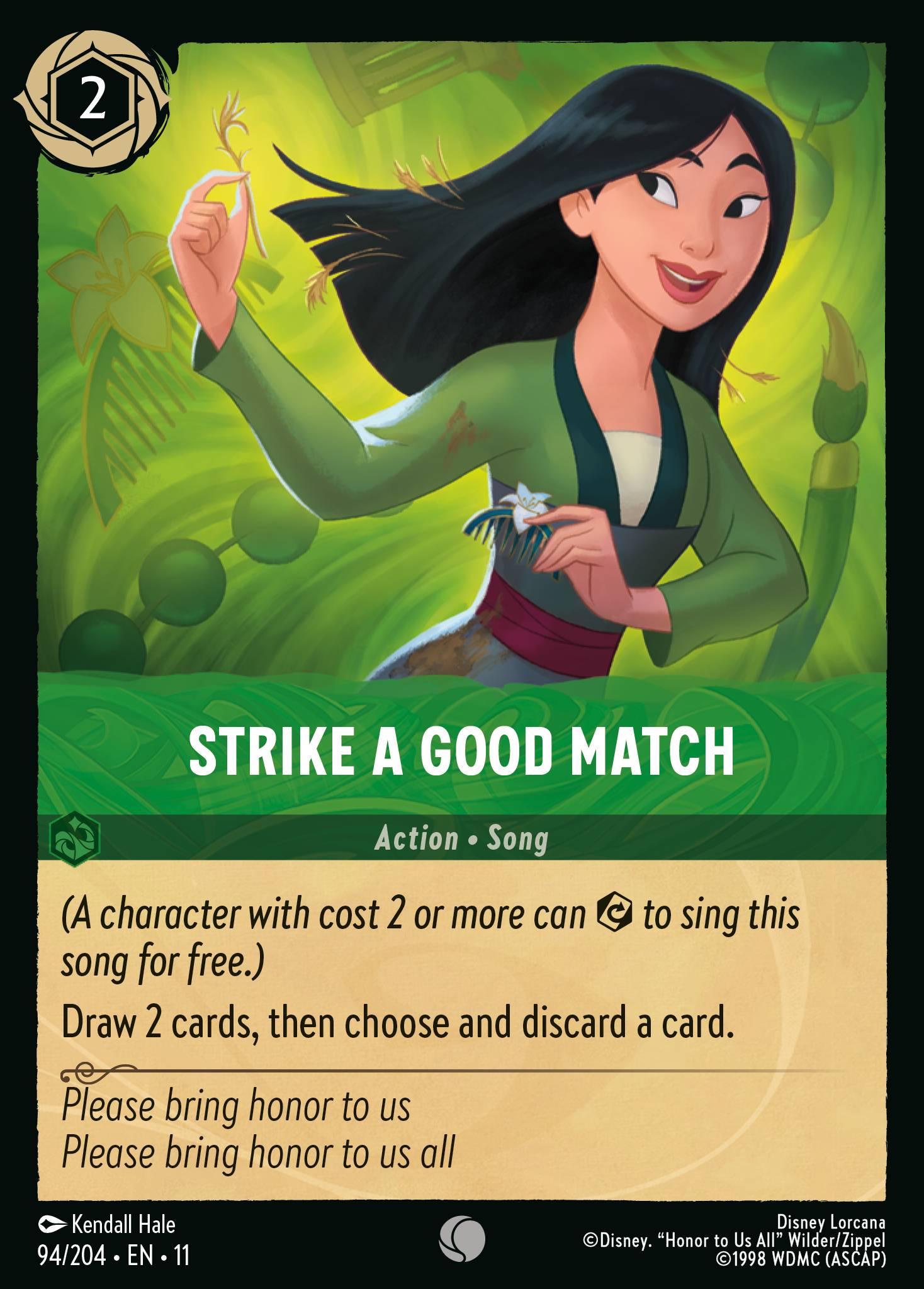 Strike a Good Match (English)
