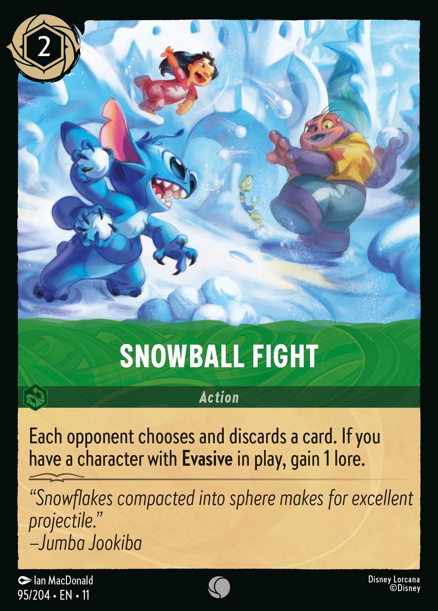 Snowball Fight (English)