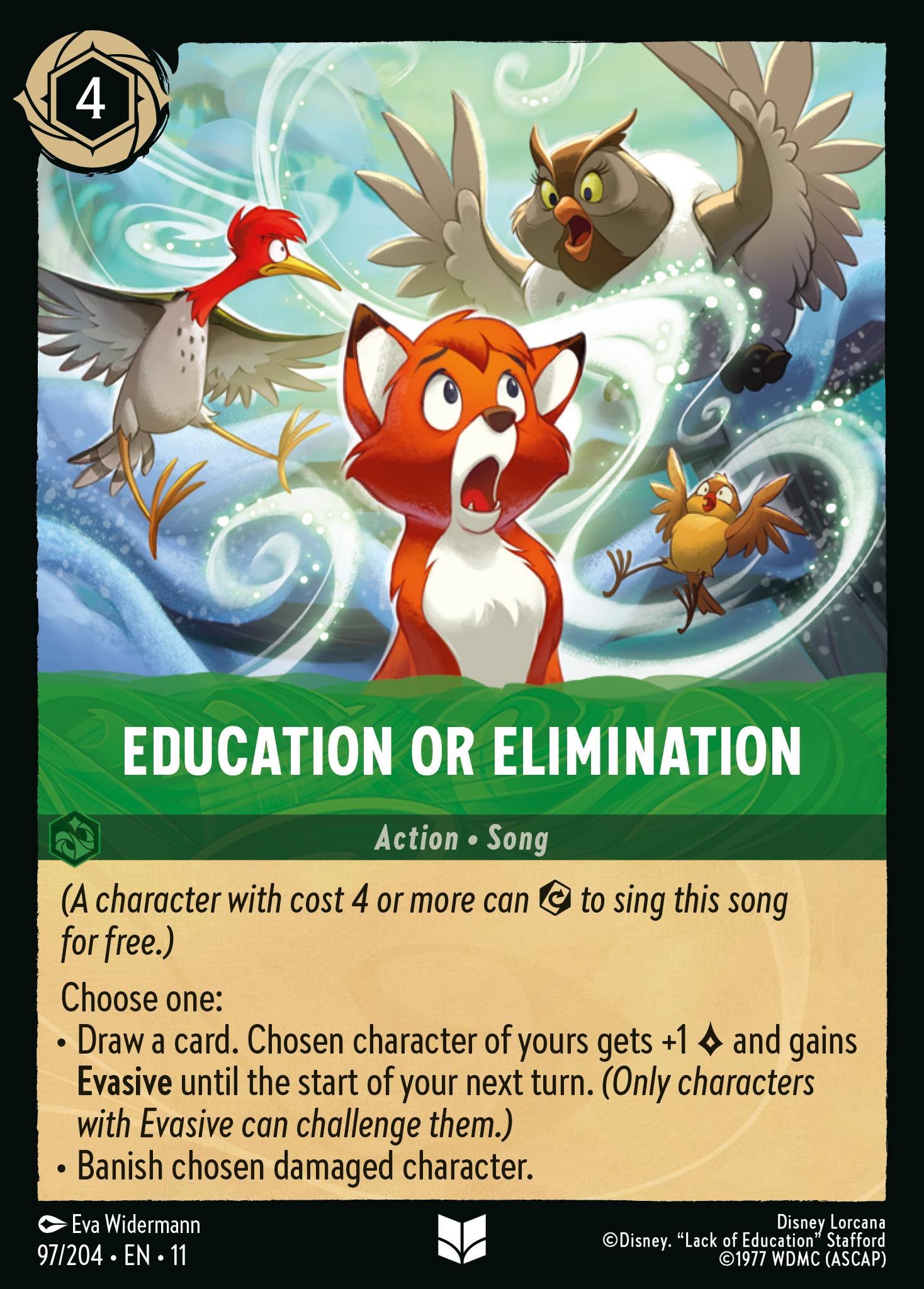 Education or Elimination (English)