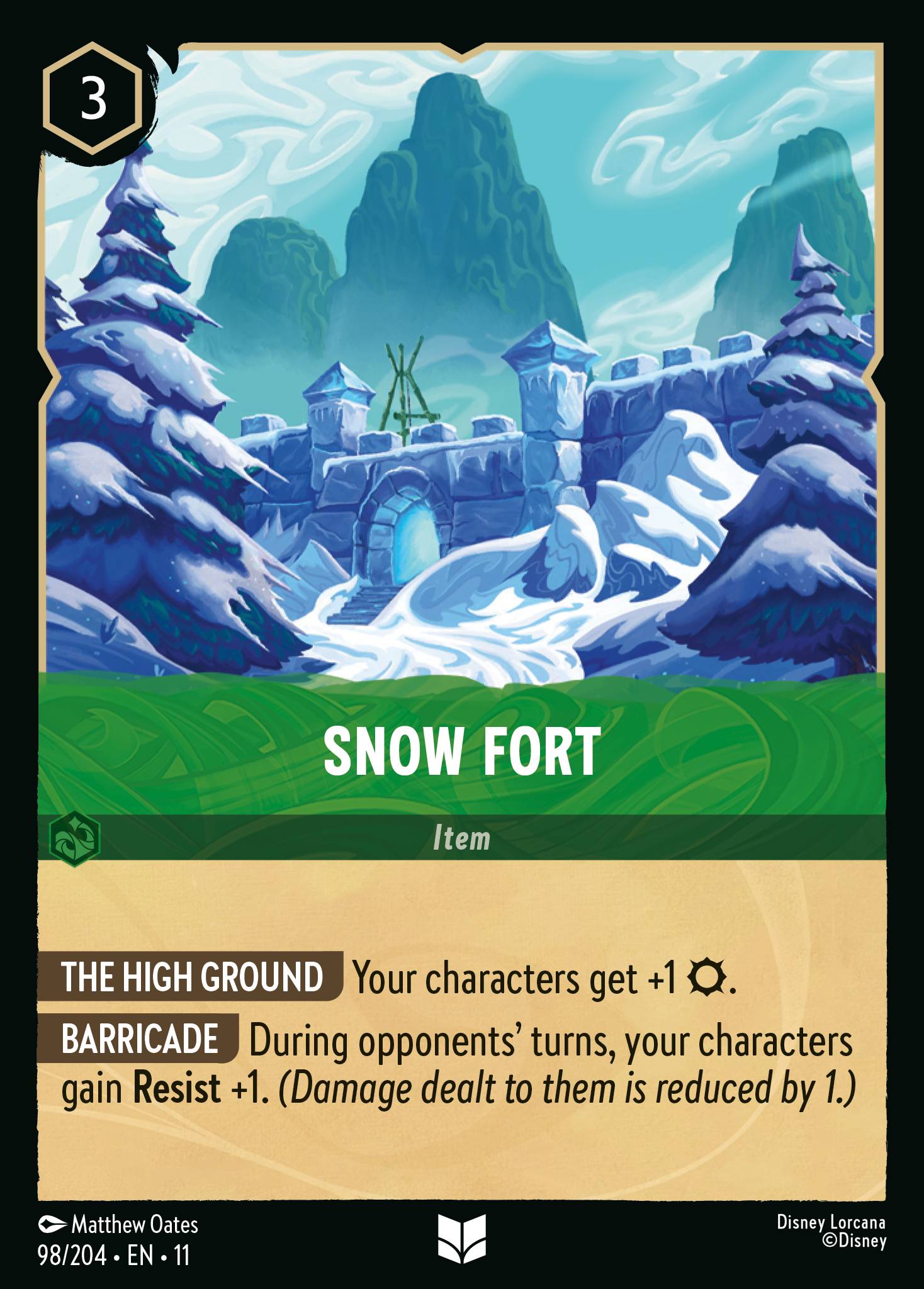 Snow Fort (English)