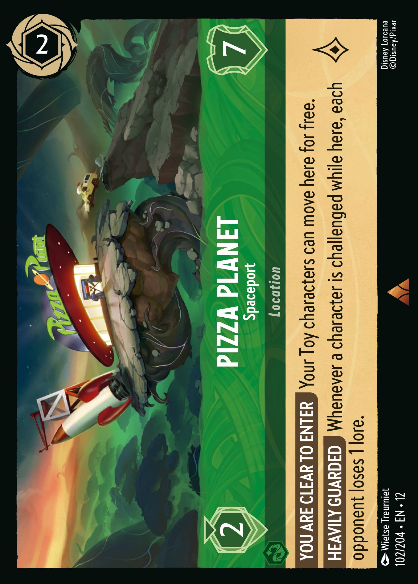Pizza Planet - Spaceport (English)