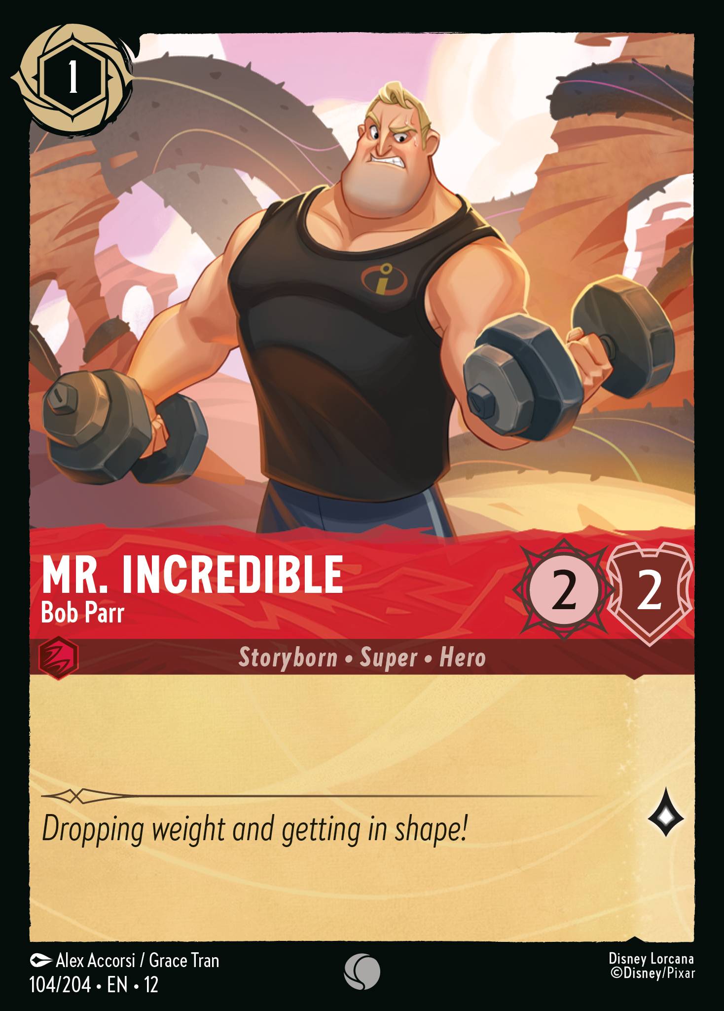 Mr. Incredible - Bob Parr (English)
