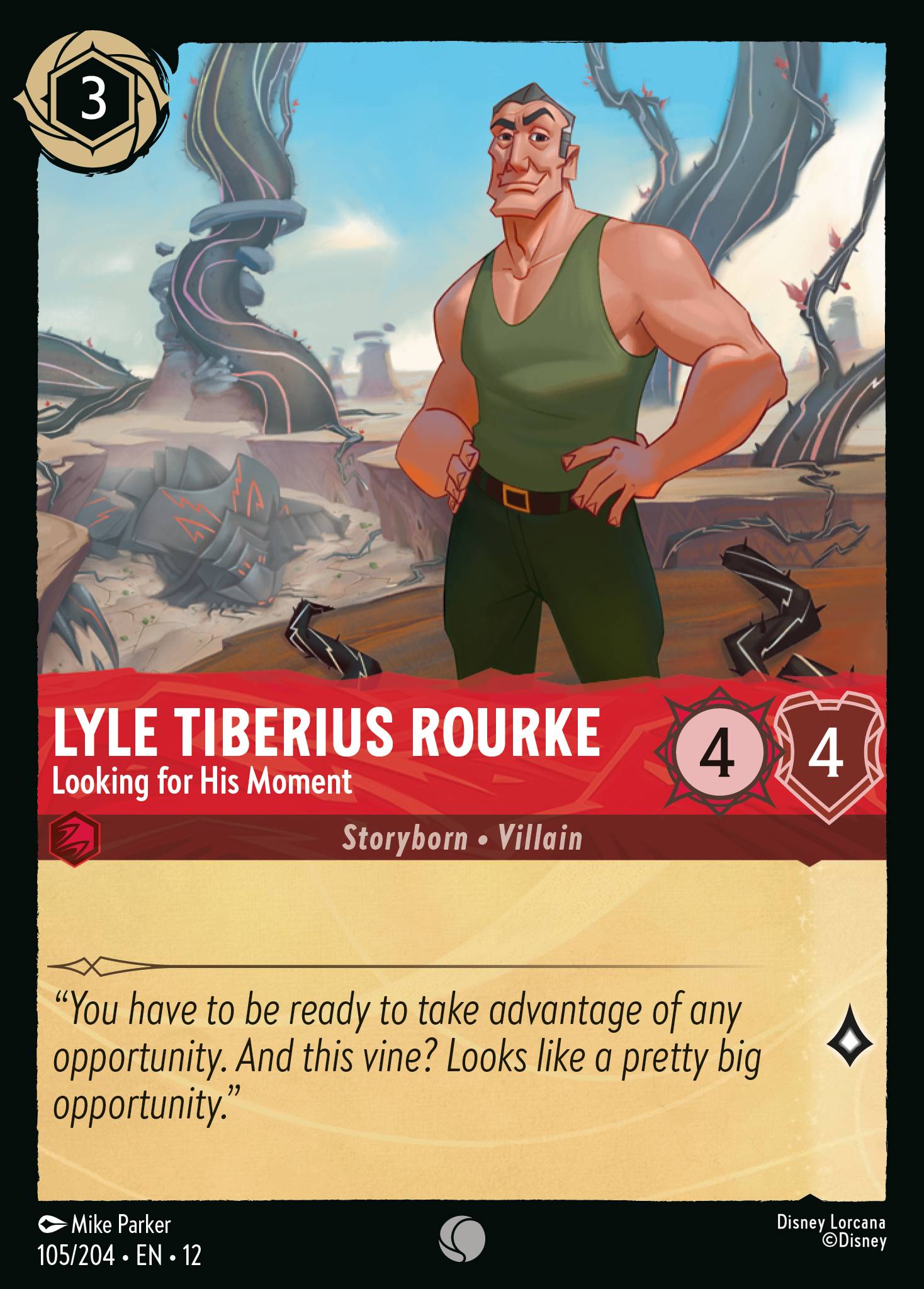 Lyle Tiberius Rourke - Looking for His Moment (English)