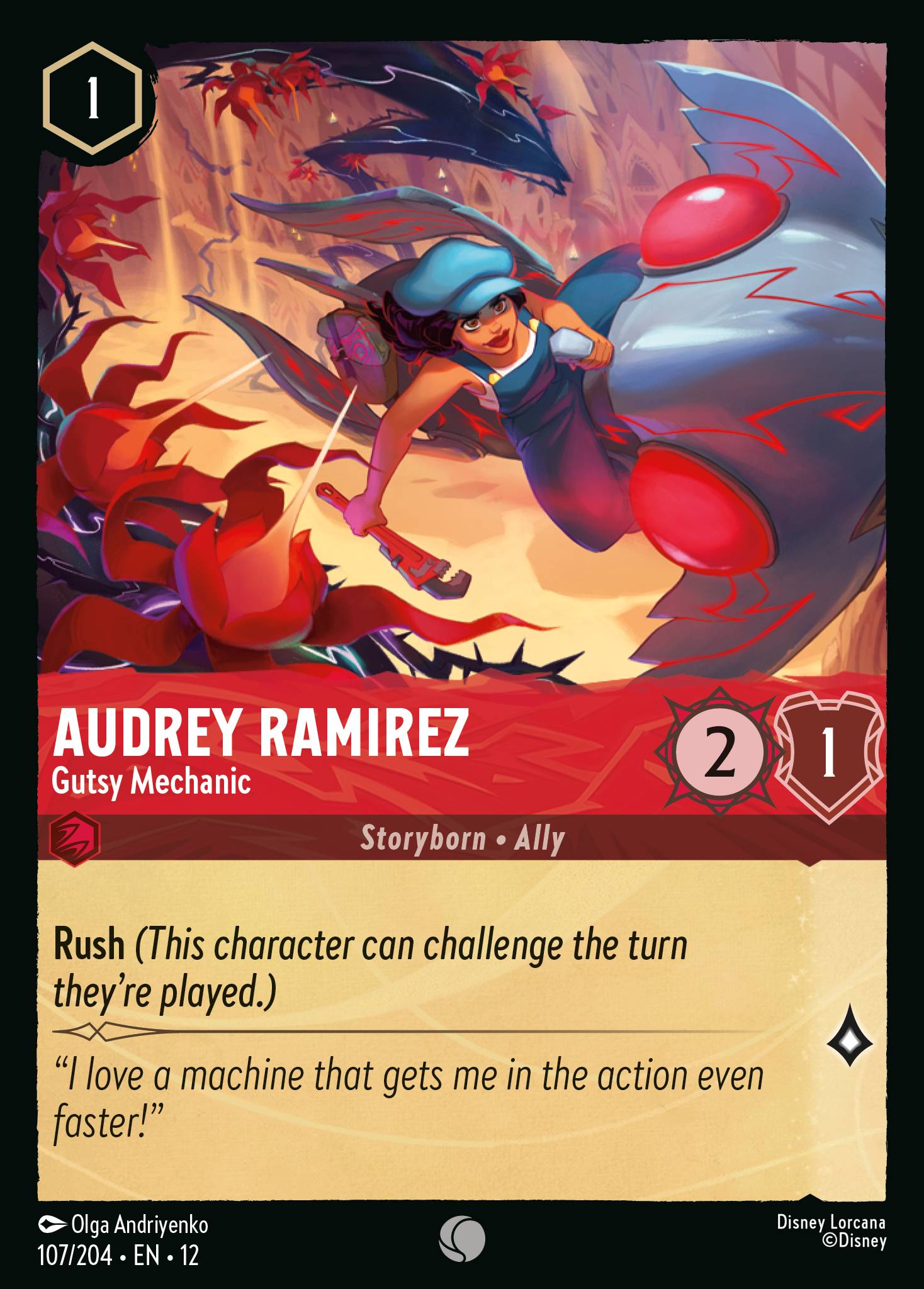Audrey Ramirez - Gutsy Mechanic (English)