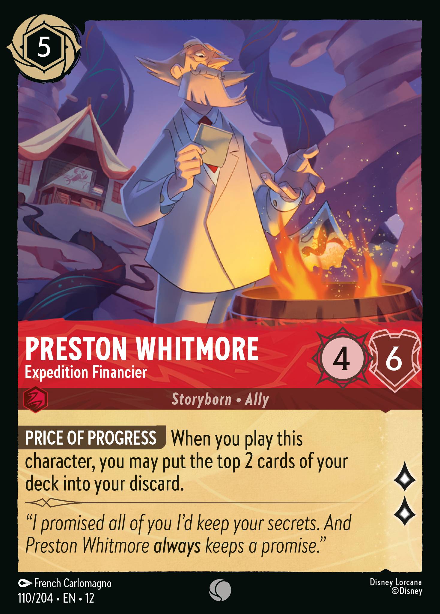 Preston Whitmore - Expedition Financier (English)