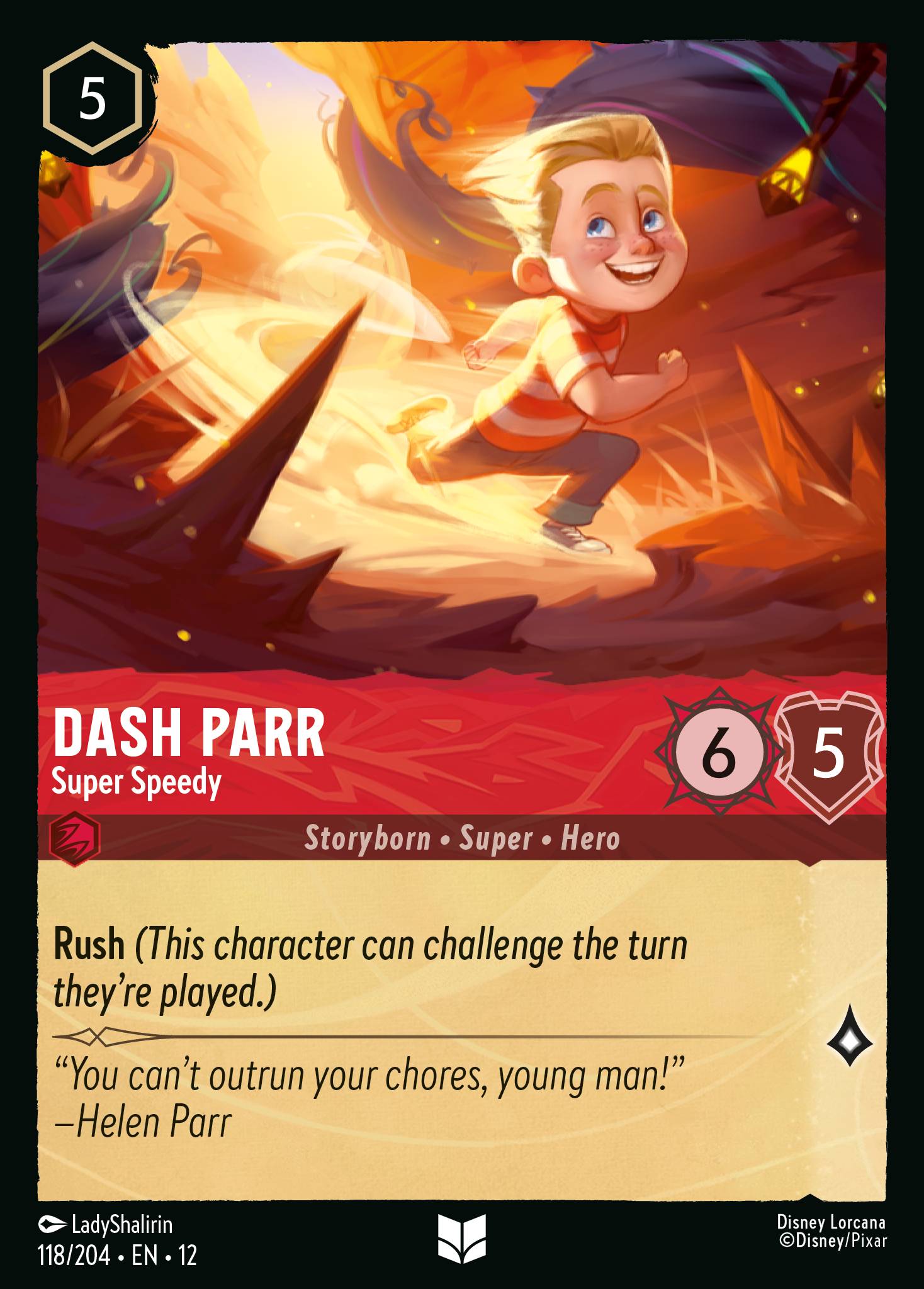 Dash Parr - Super Speedy (English)