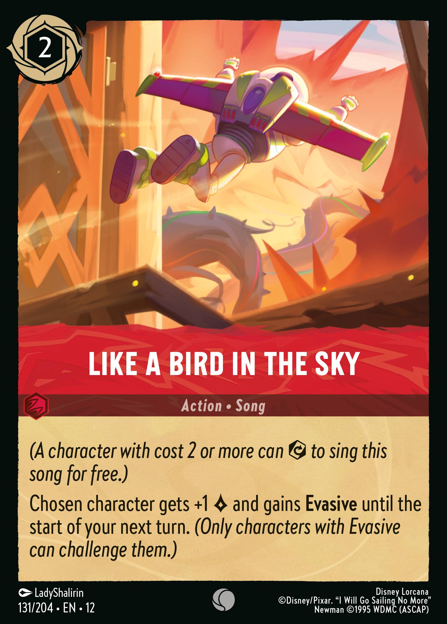 Like a Bird in the Sky (English)