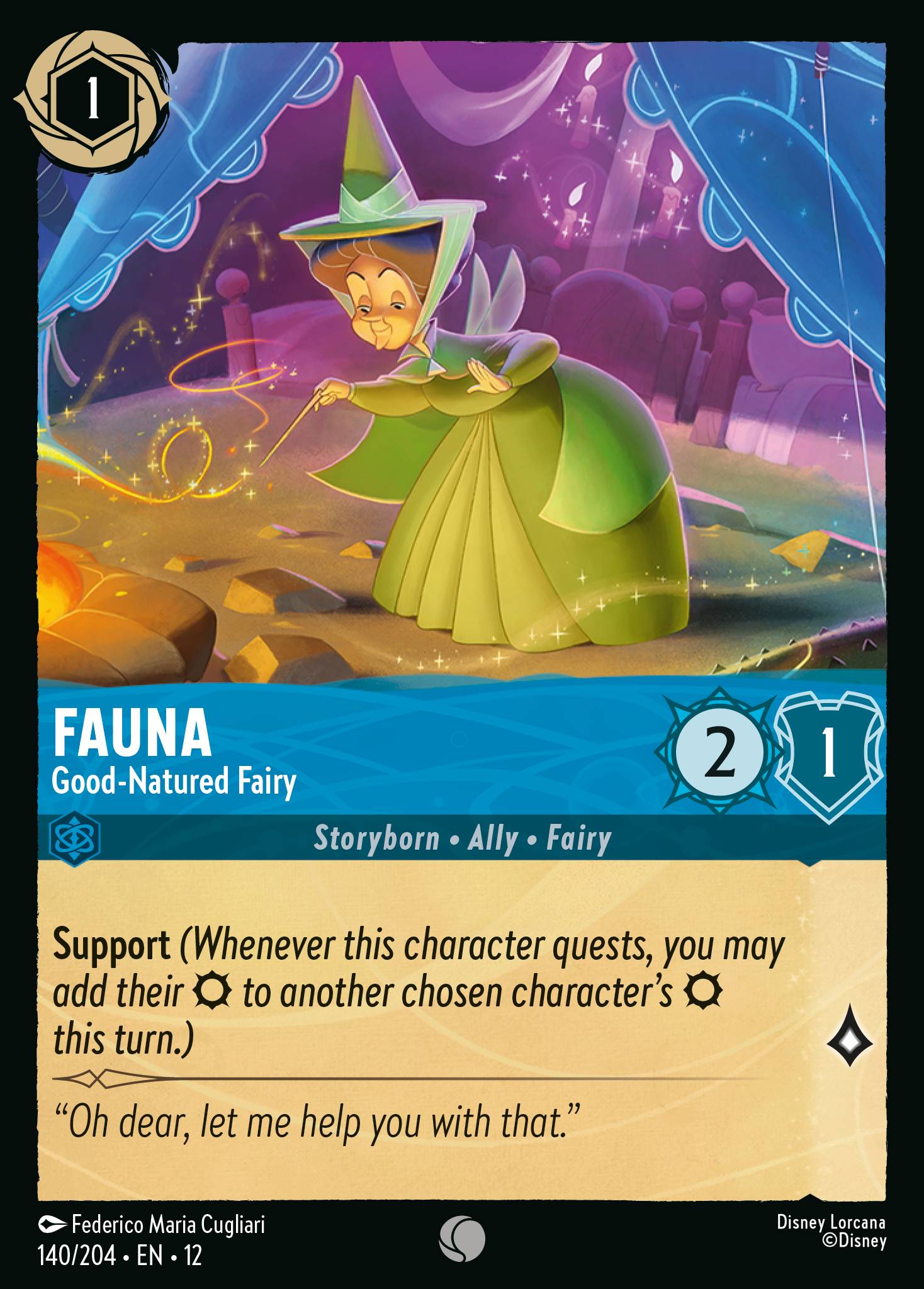 Fauna - Good-Natured Fairy (English)
