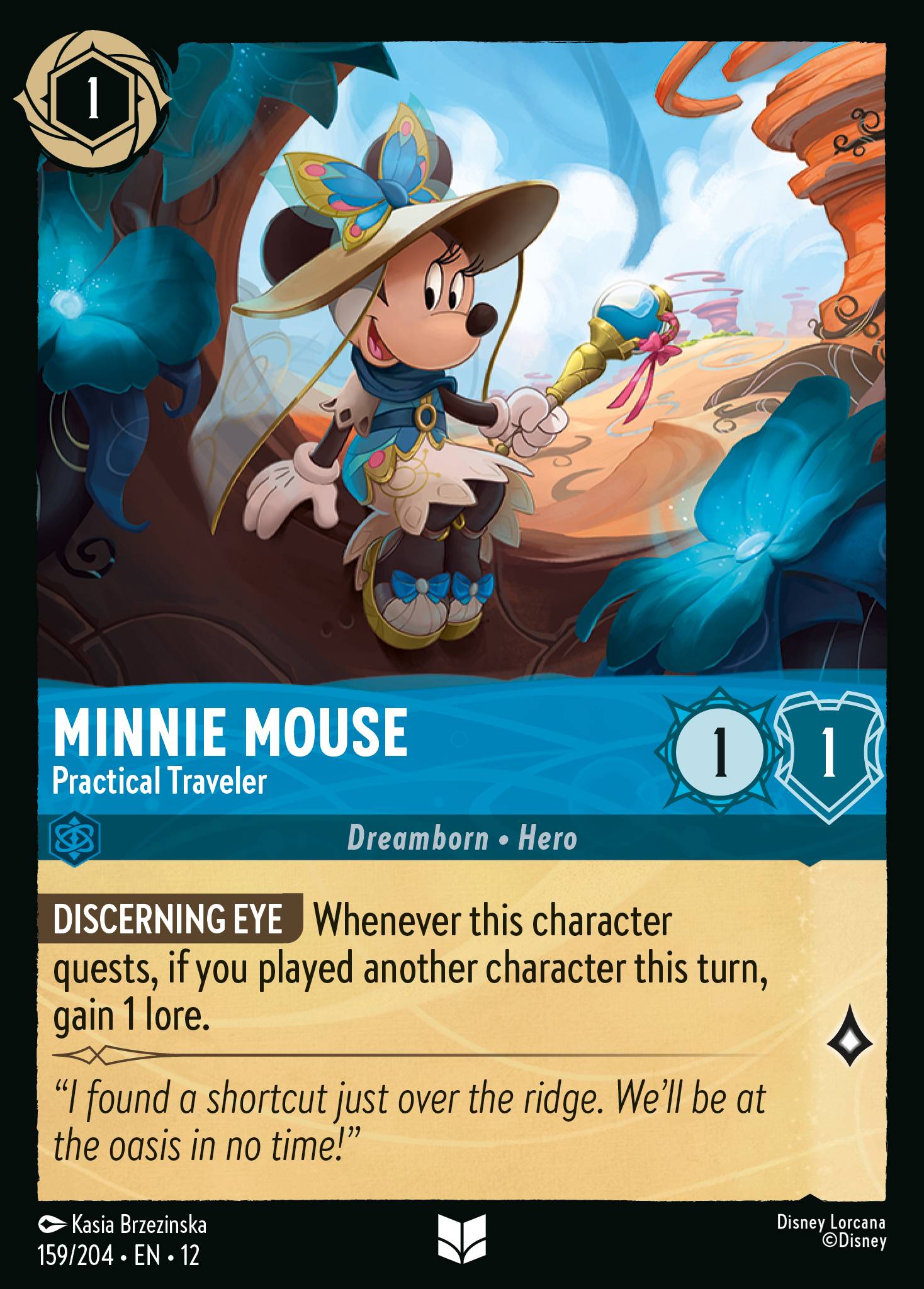 Minnie Mouse - Practical Traveler (English)