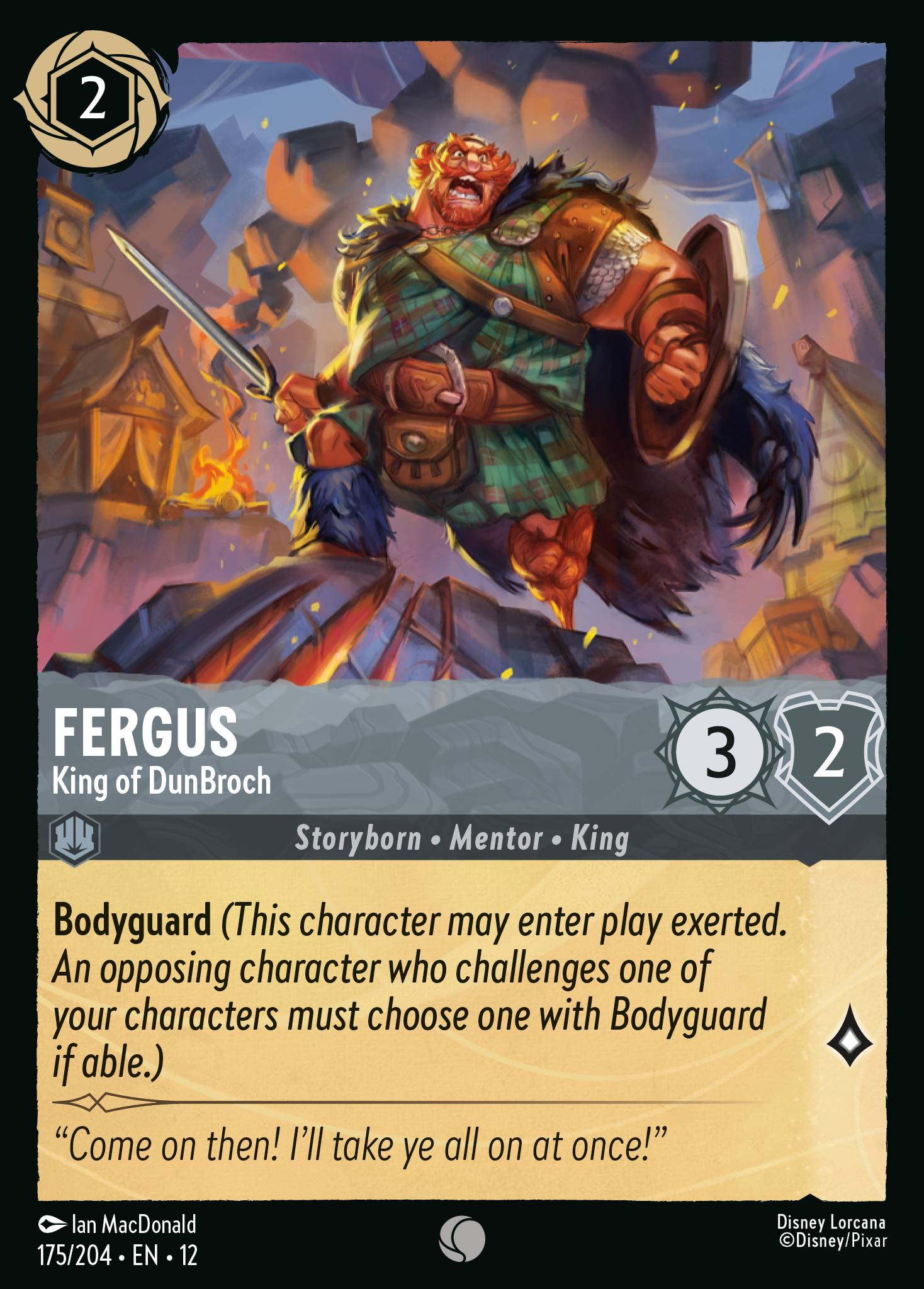 Fergus - King of DunBroch (English)
