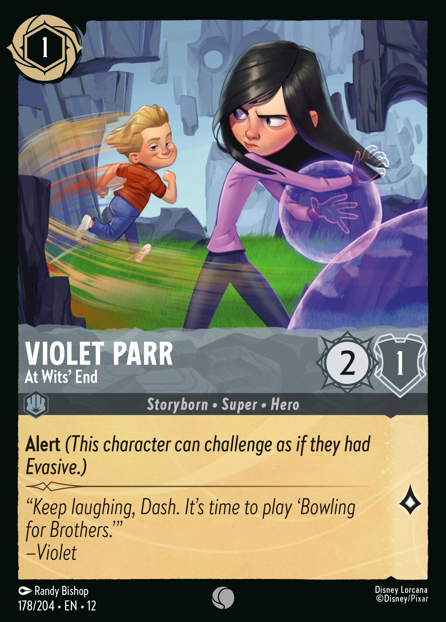 Violet Parr - At Wits' End (English)