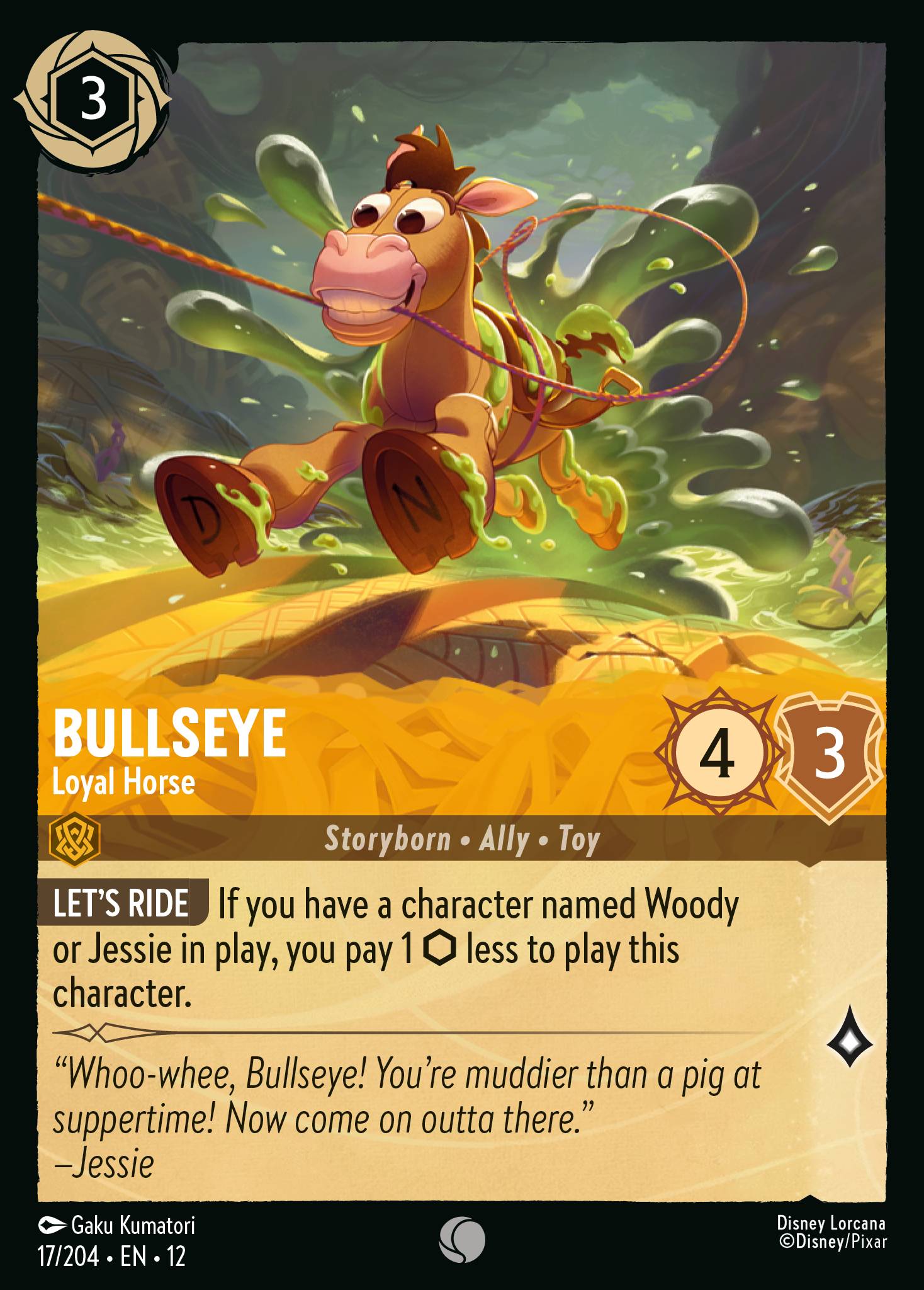 Bullseye - Loyal Horse (English)