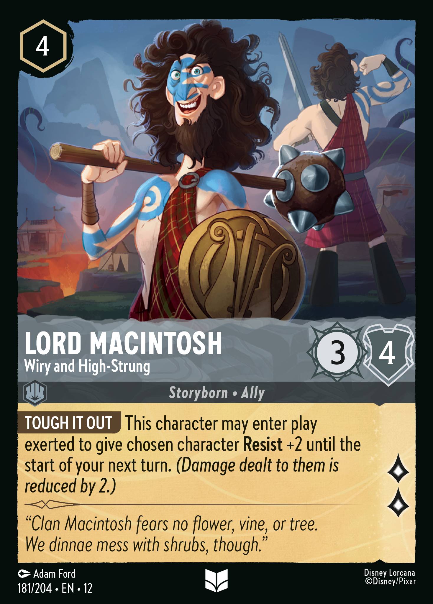 Lord Macintosh - Wiry and High-Strung (English)