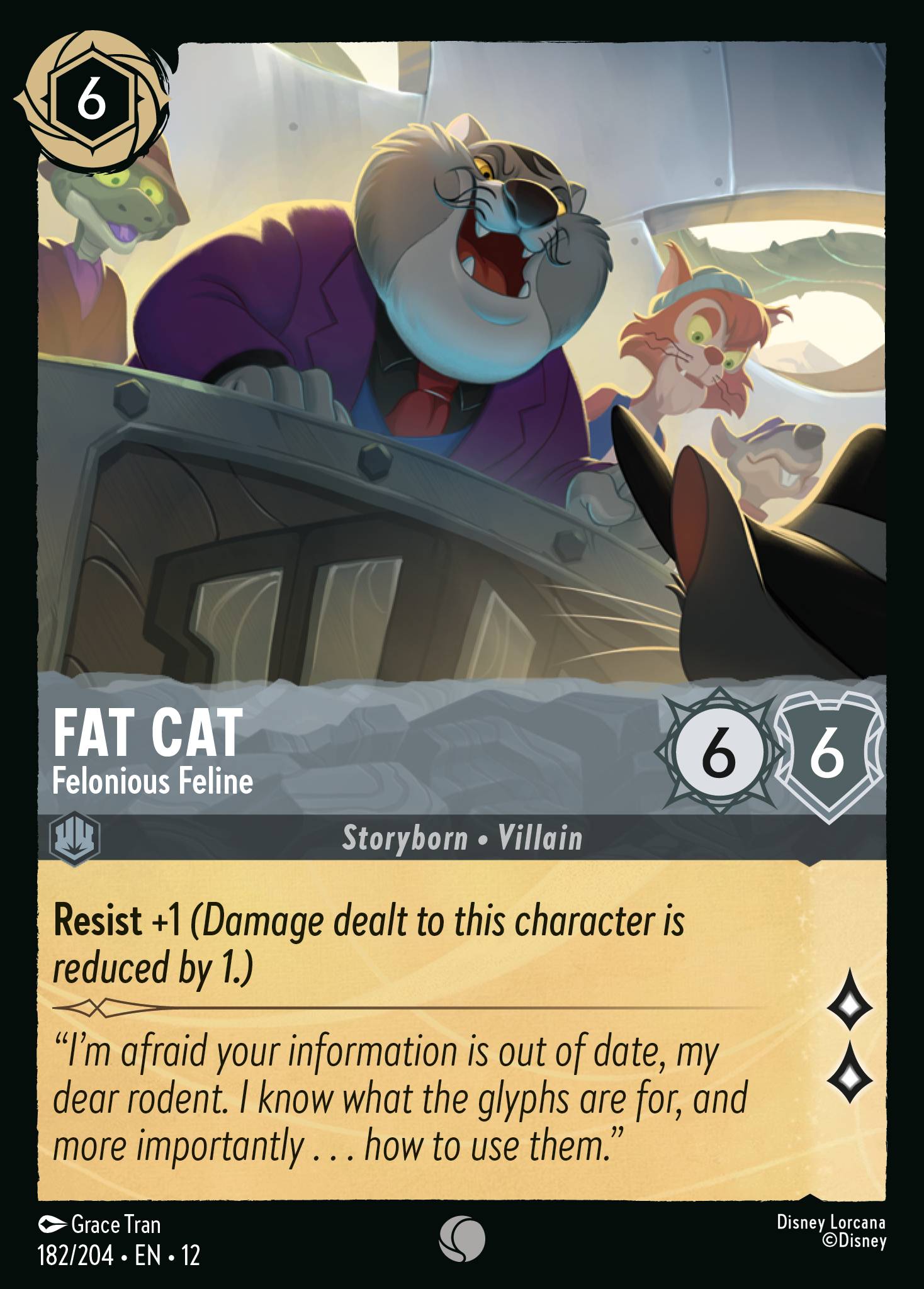 Fat Cat - Felonious Feline (English)
