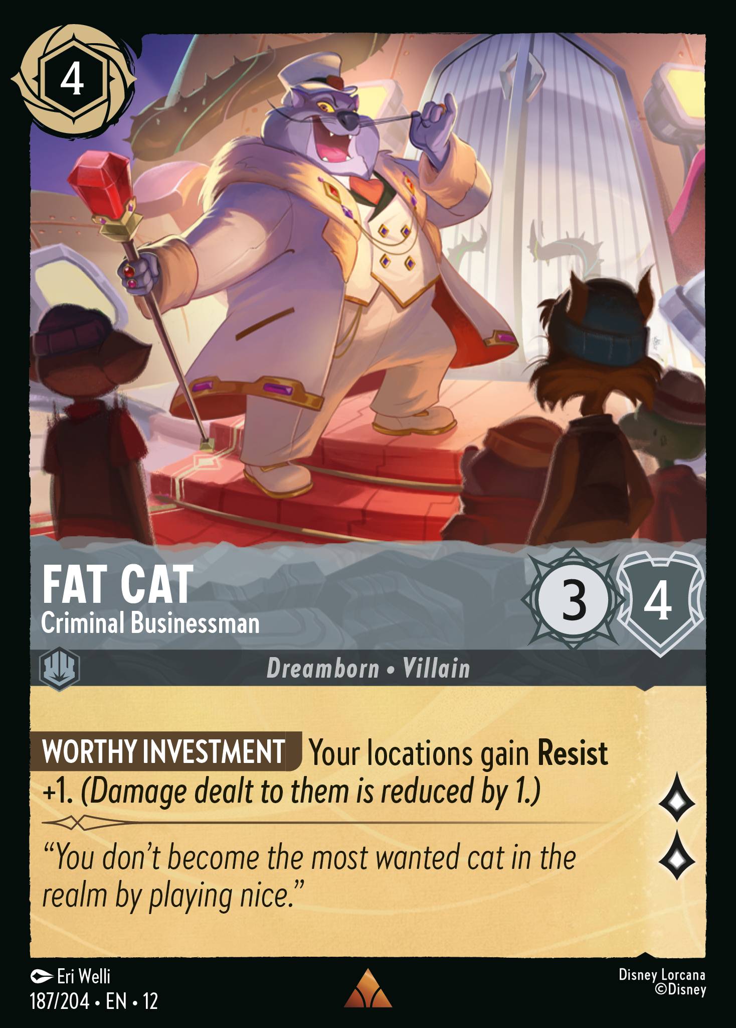 Fat Cat - Criminal Businessman (English)