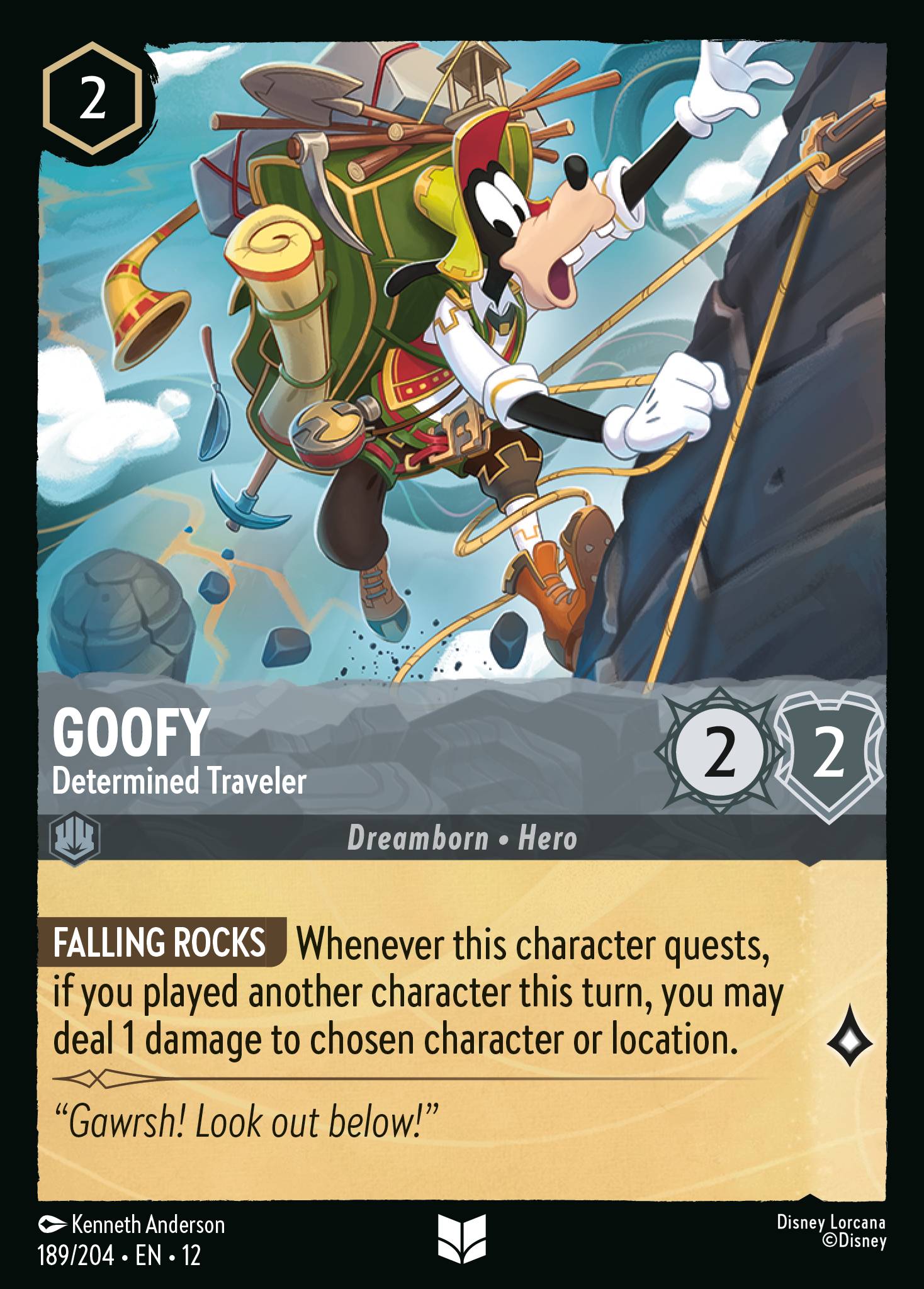 Goofy - Determined Traveler (English)