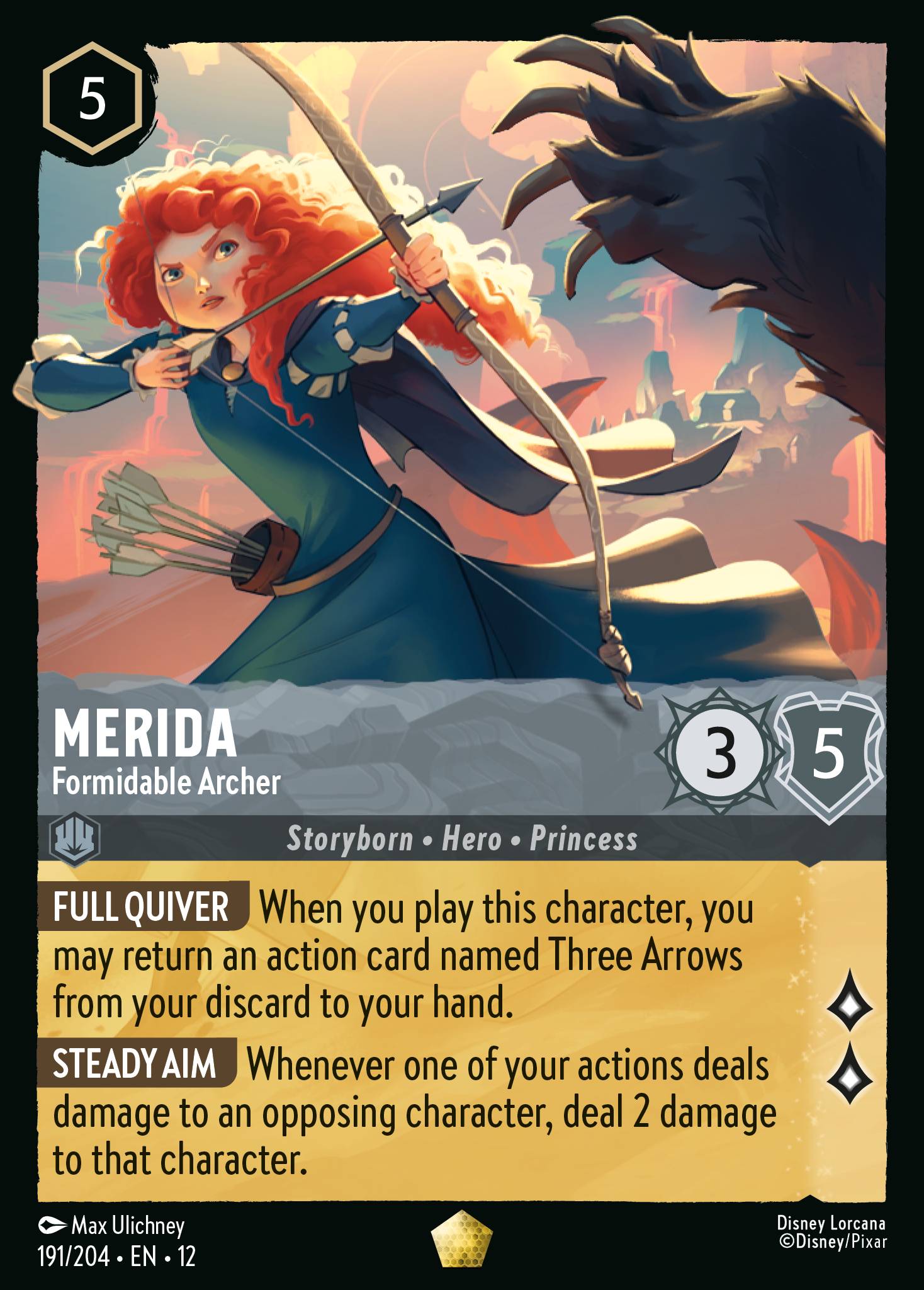Merida - Formidable Archer (Legendary) (English)