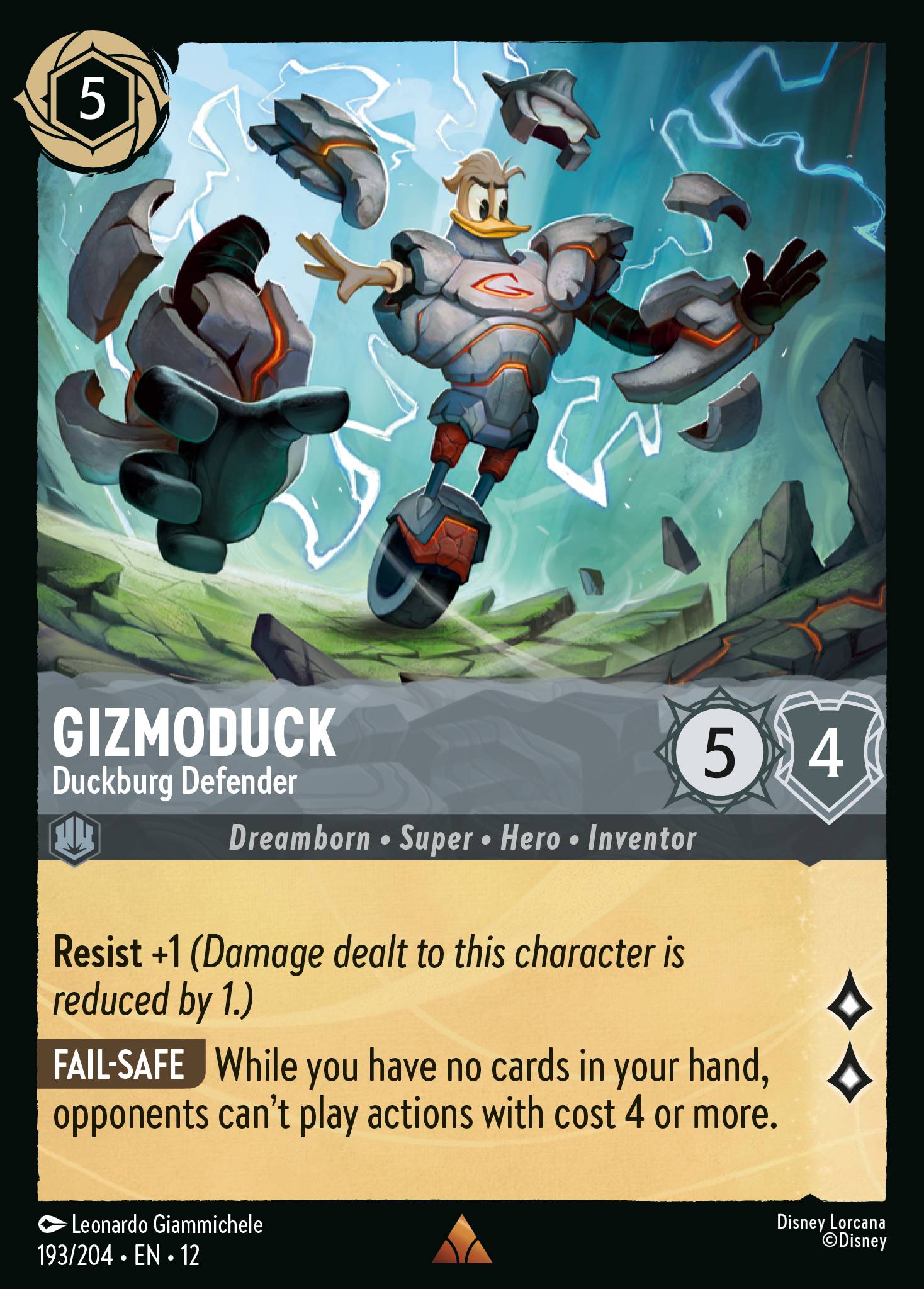 Gizmoduck - Duckburg Defender (English)