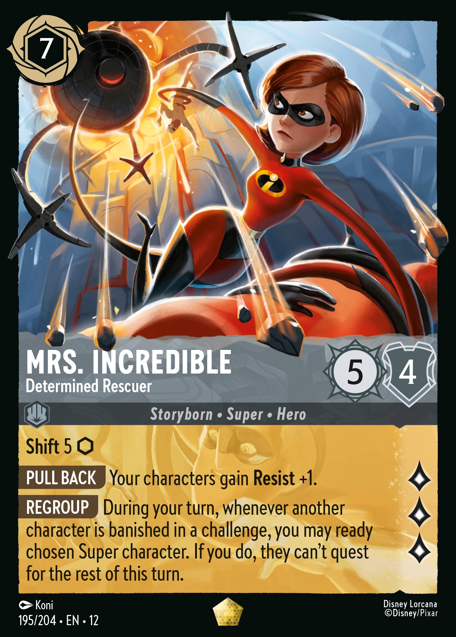 Mrs. Incredible - Determined Rescuer (Legendary) (English)