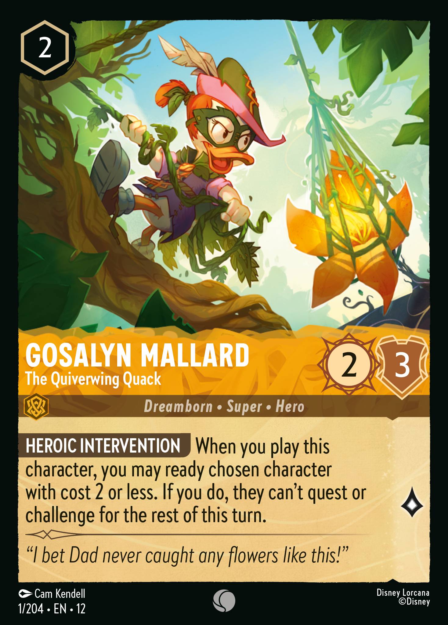 Gosalyn Mallard - The Quiverwing Quack (English)