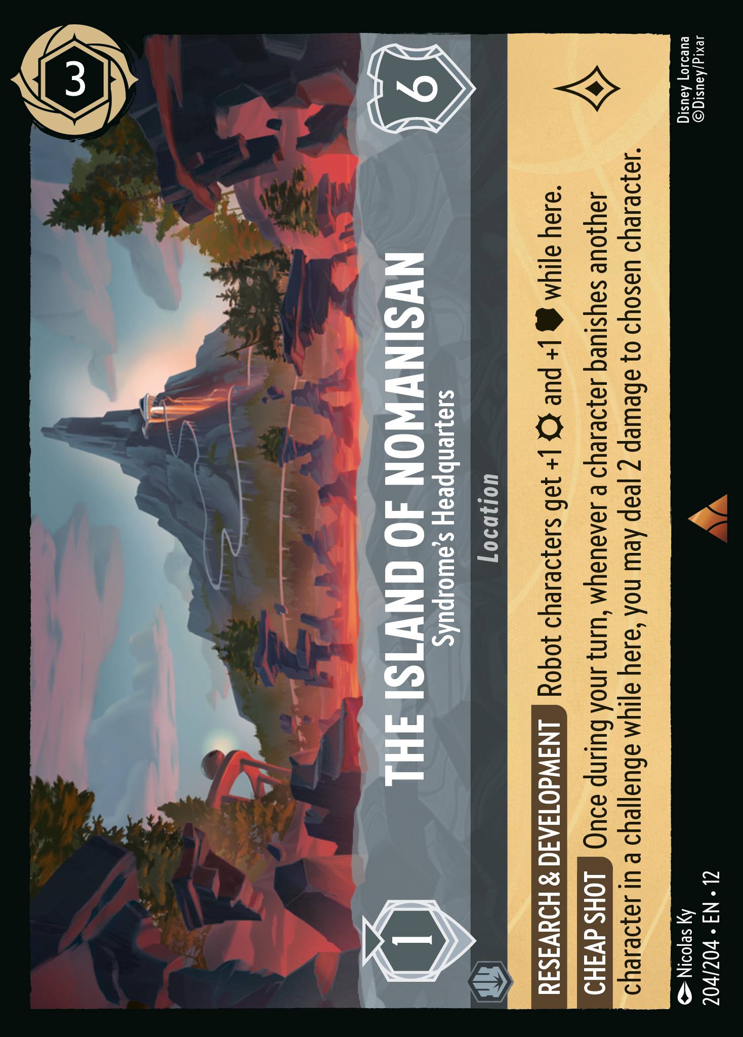 The Island of Nomanisan - Syndrome's Headquarters (English)