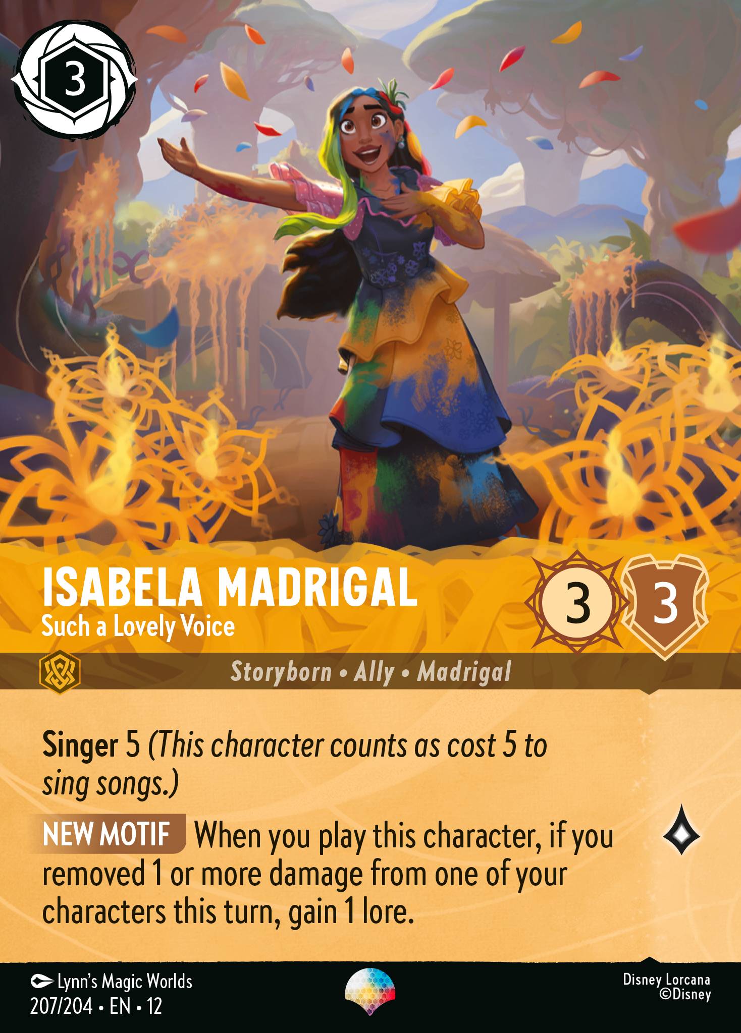 Isabela Madrigal - Such a Lovely Voice (Epic) (English)