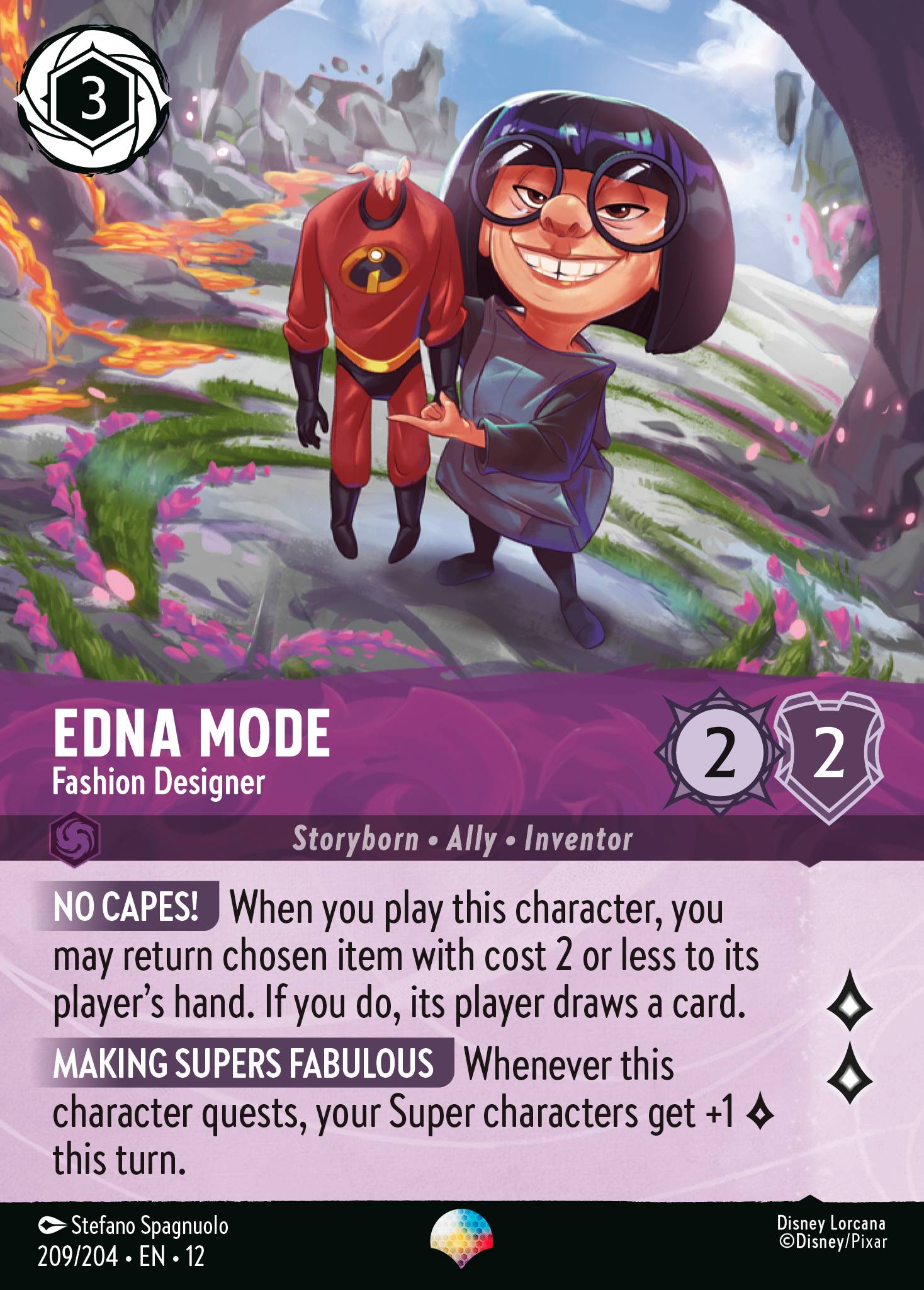 Edna Mode - Fashion Designer (Epic) (English)