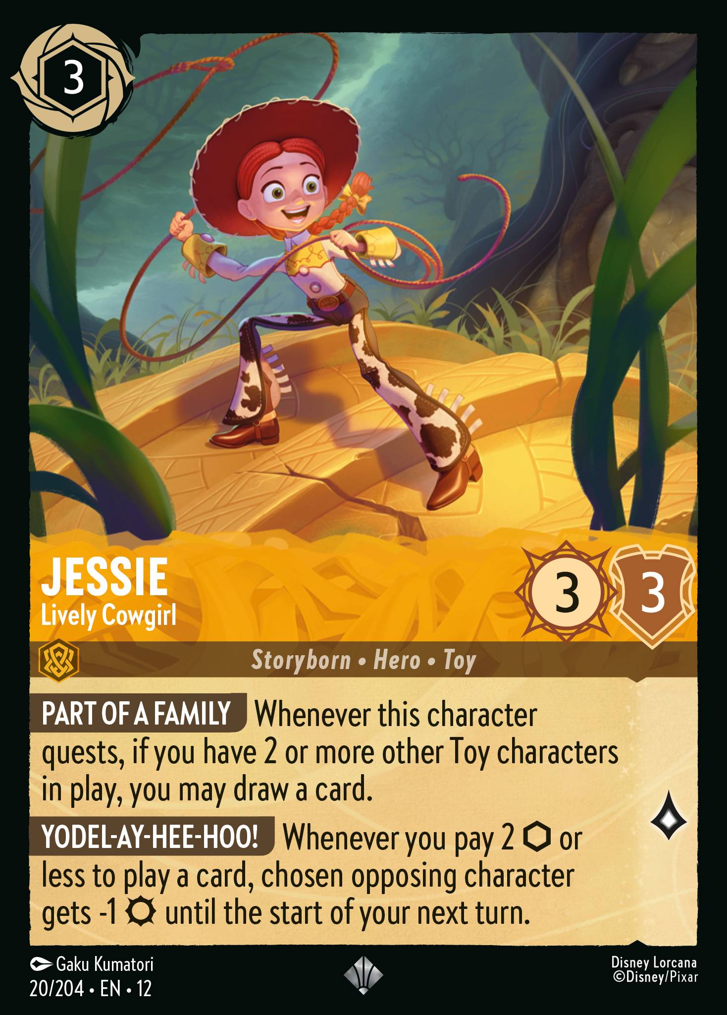 Jessie - Lively Cowgirl (English)
