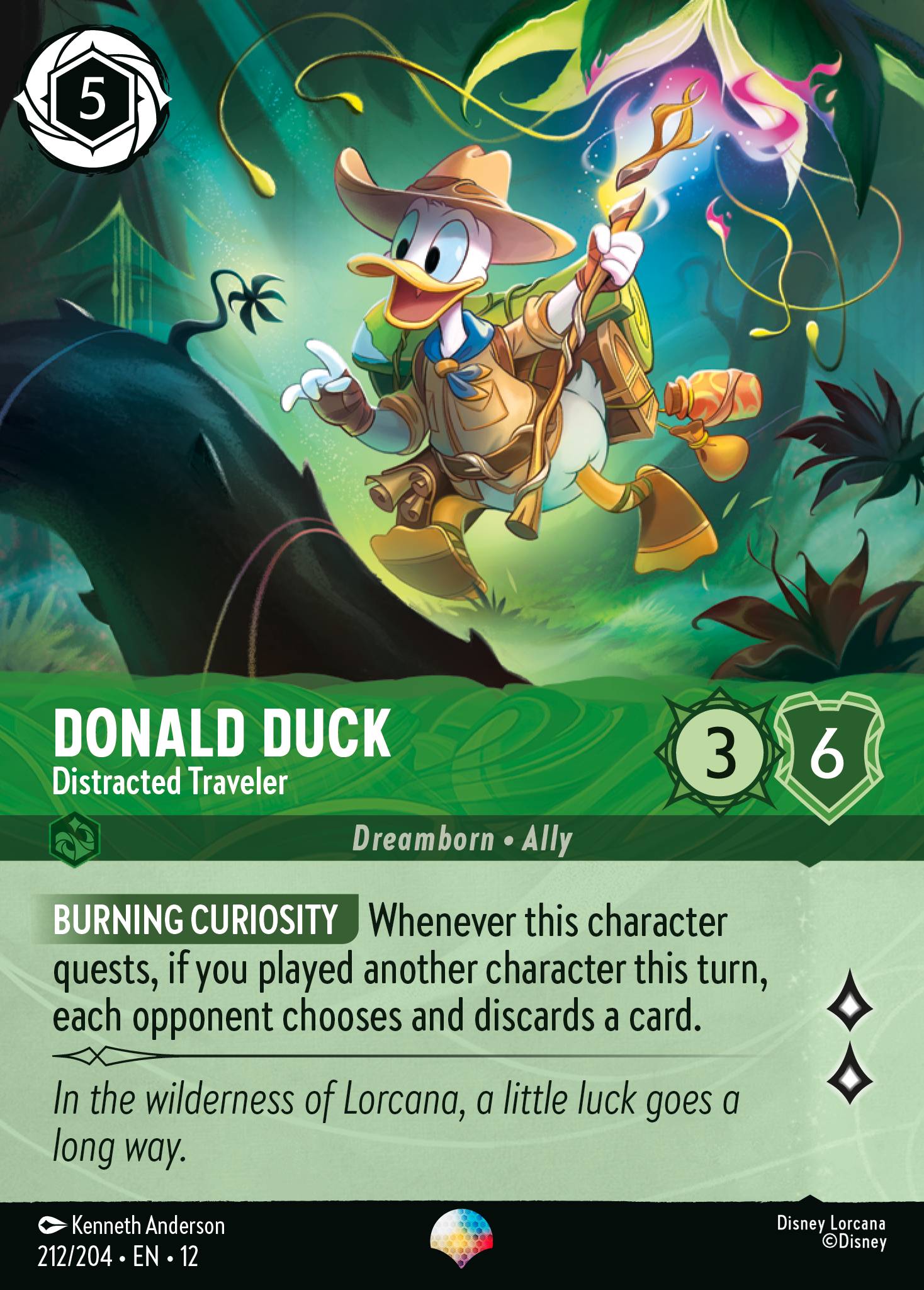 Donald Duck - Distracted Traveler (Epic) (English)