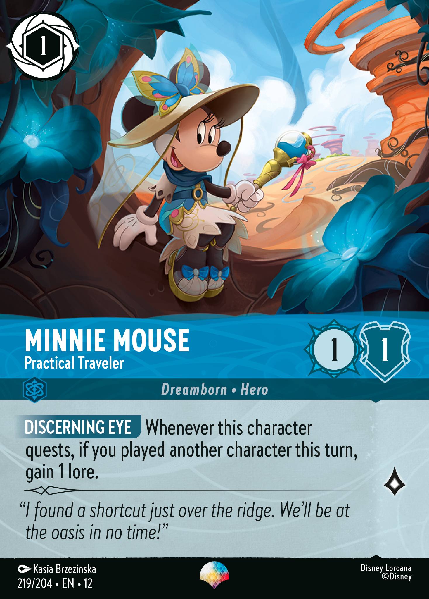 Minnie Mouse - Practical Traveler (Epic) (English)