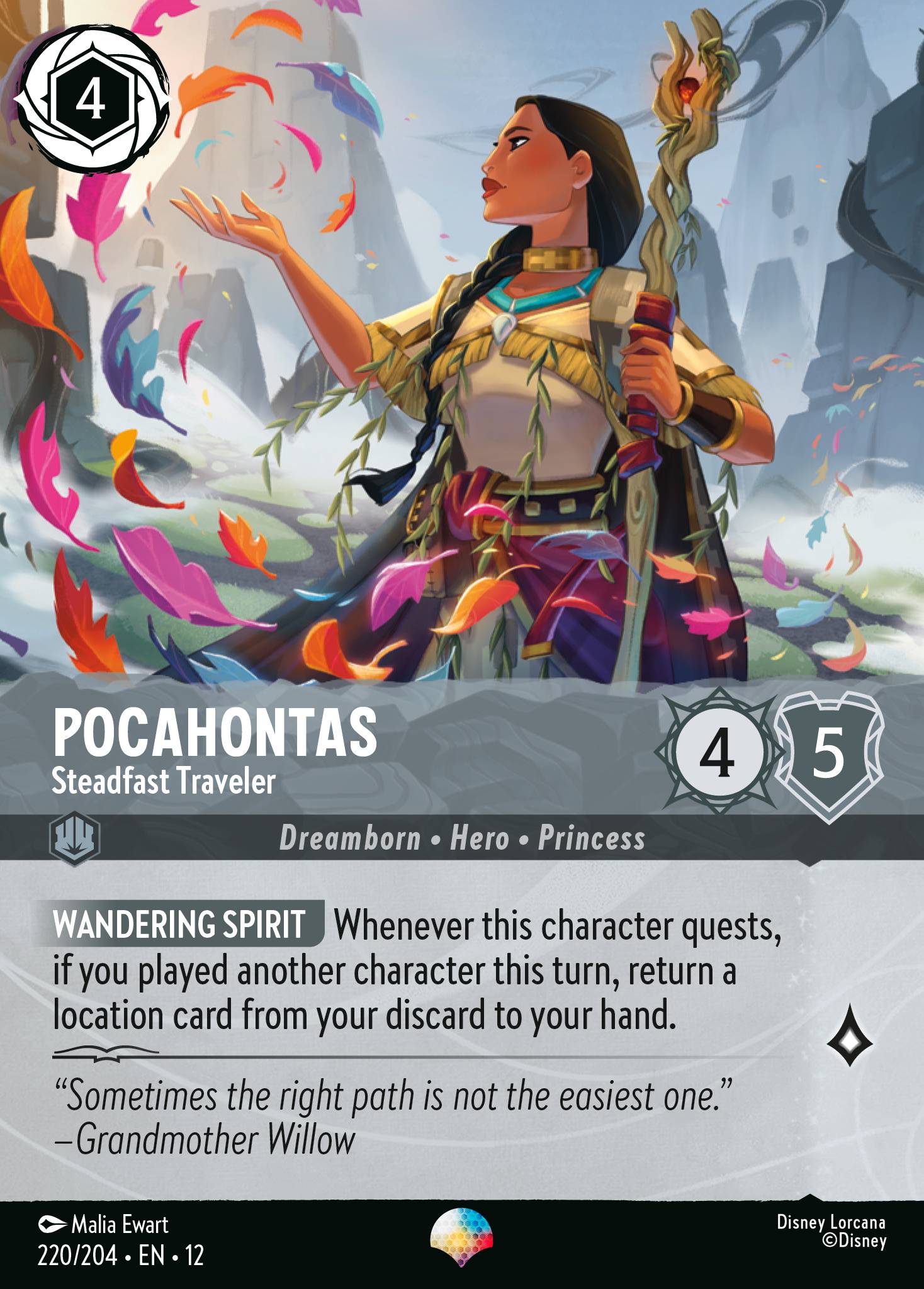 Pocahontas - Steadfast Traveler (Epic) (English)