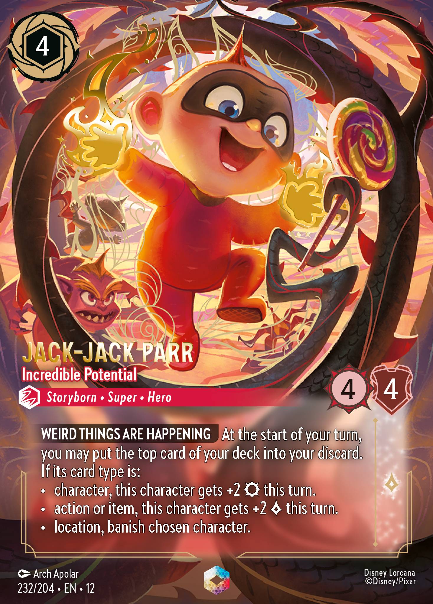 Jack-Jack Parr - Incredible Potential (Enchanted) (English)