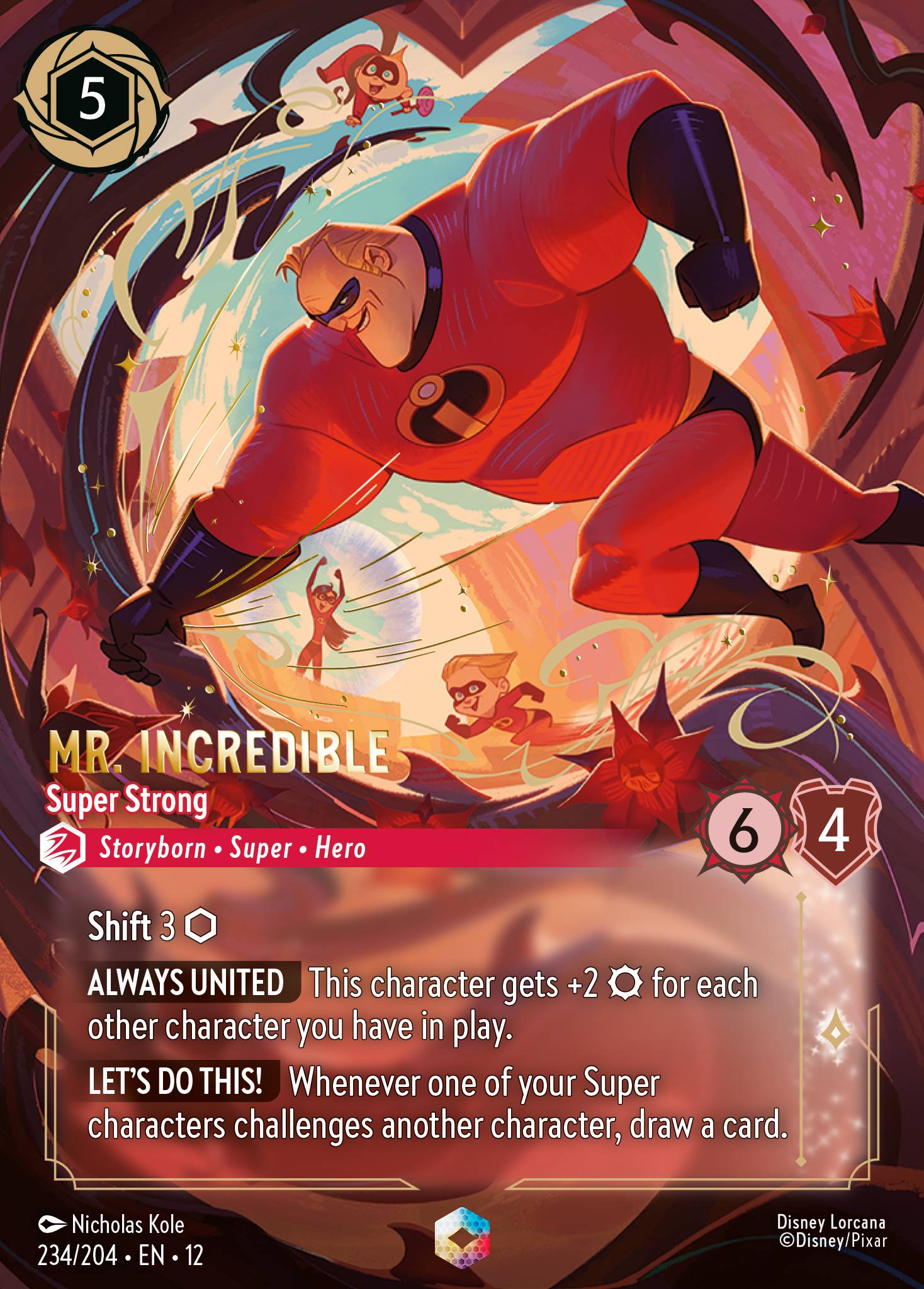 Mr. Incredible - Super Strong (Enchanted) (English)