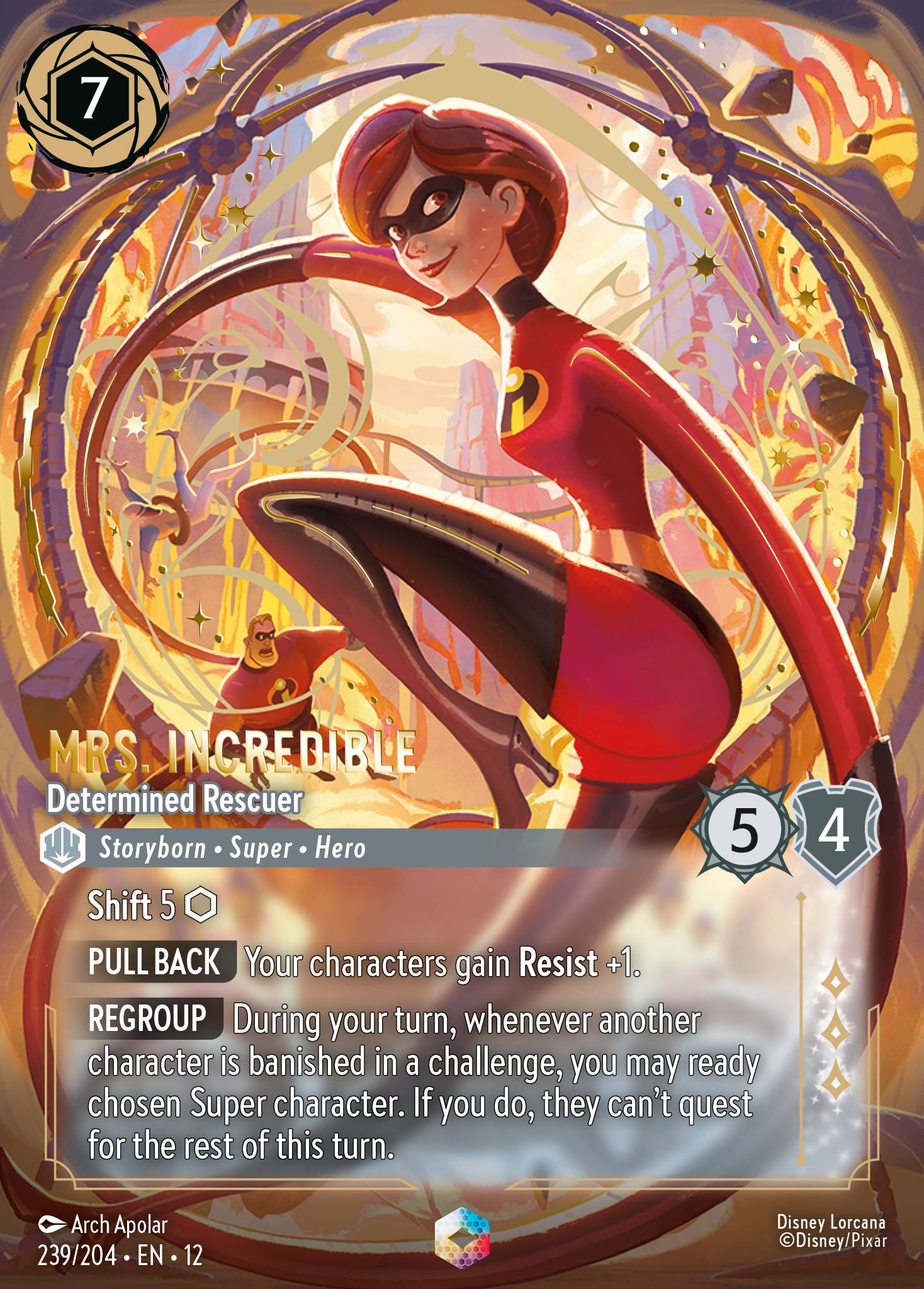Mrs. Incredible - Determined Rescuer (Enchanted) (English)