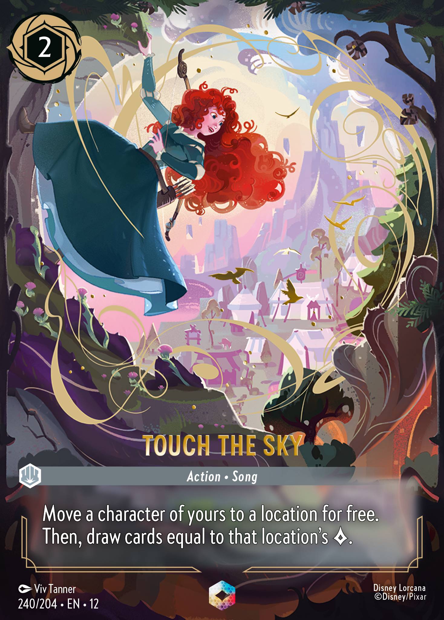 Touch the Sky (Enchanted) (English)