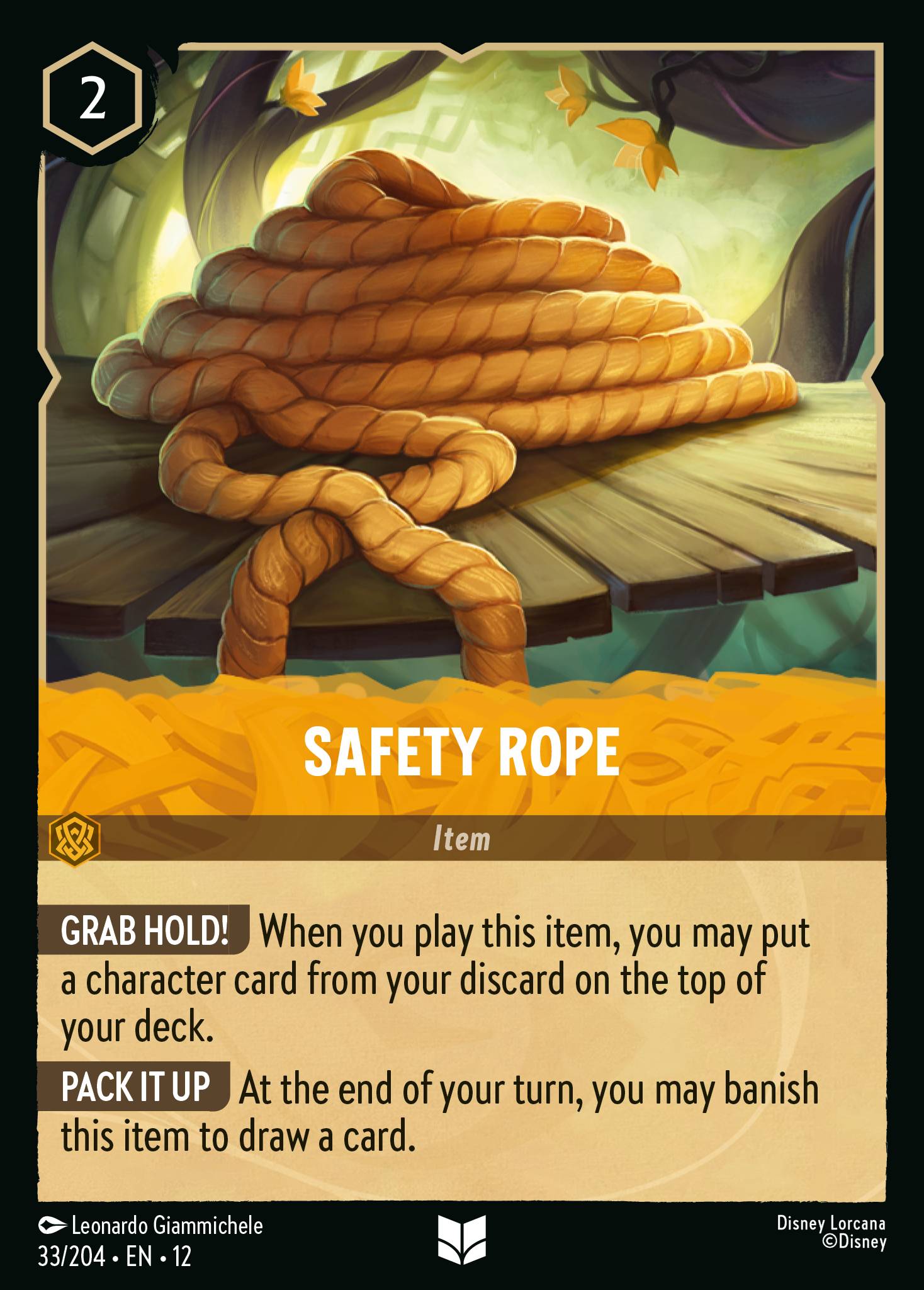Safety Rope (English)