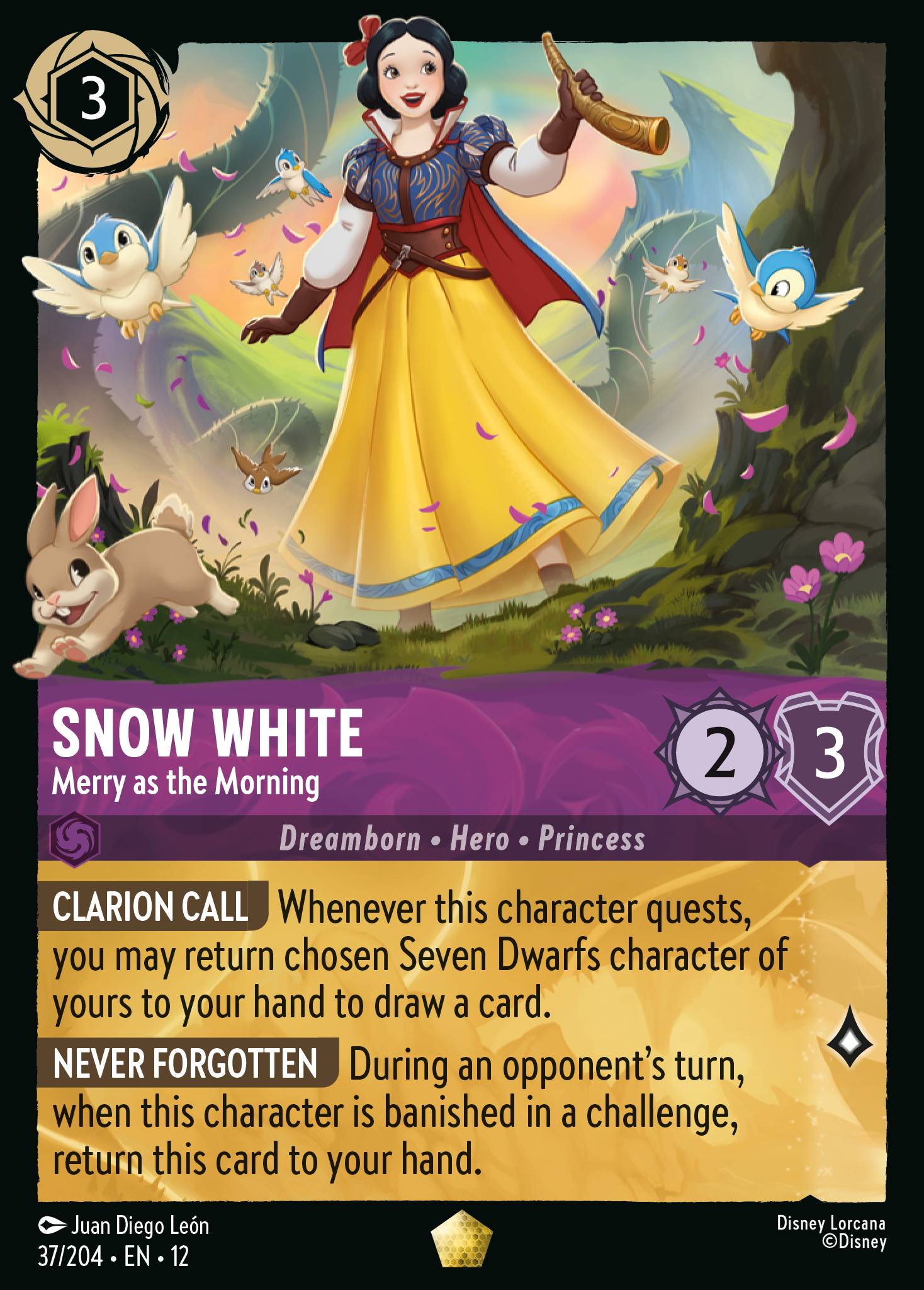Snow White - Merry as the Morning (Legendary) (English)