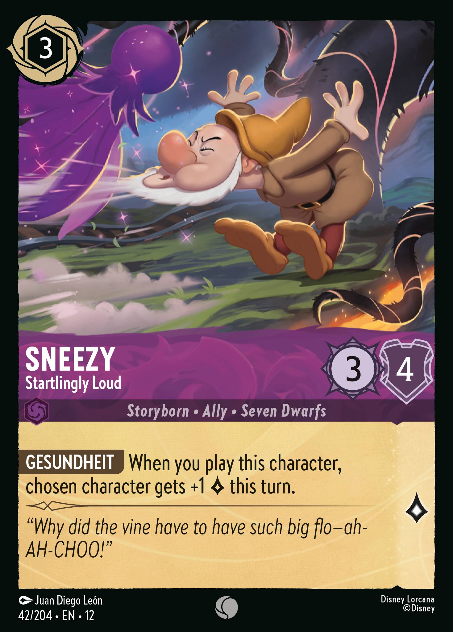 Sneezy - Startlingly Loud (English)