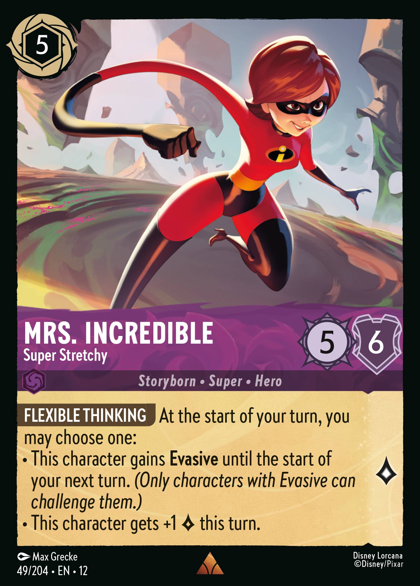Mrs. Incredible - Super Stretchy (English)
