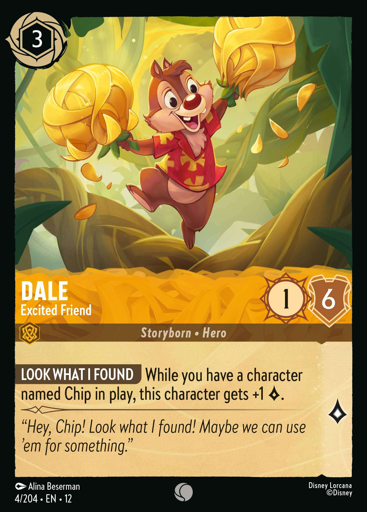 Dale - Excited Friend (English)