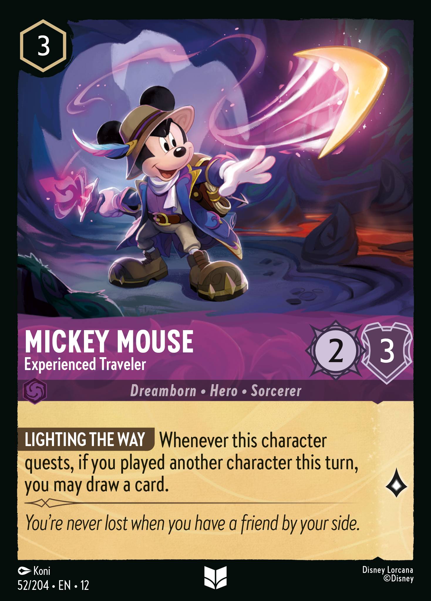 Mickey Mouse - Experienced Traveler (English)